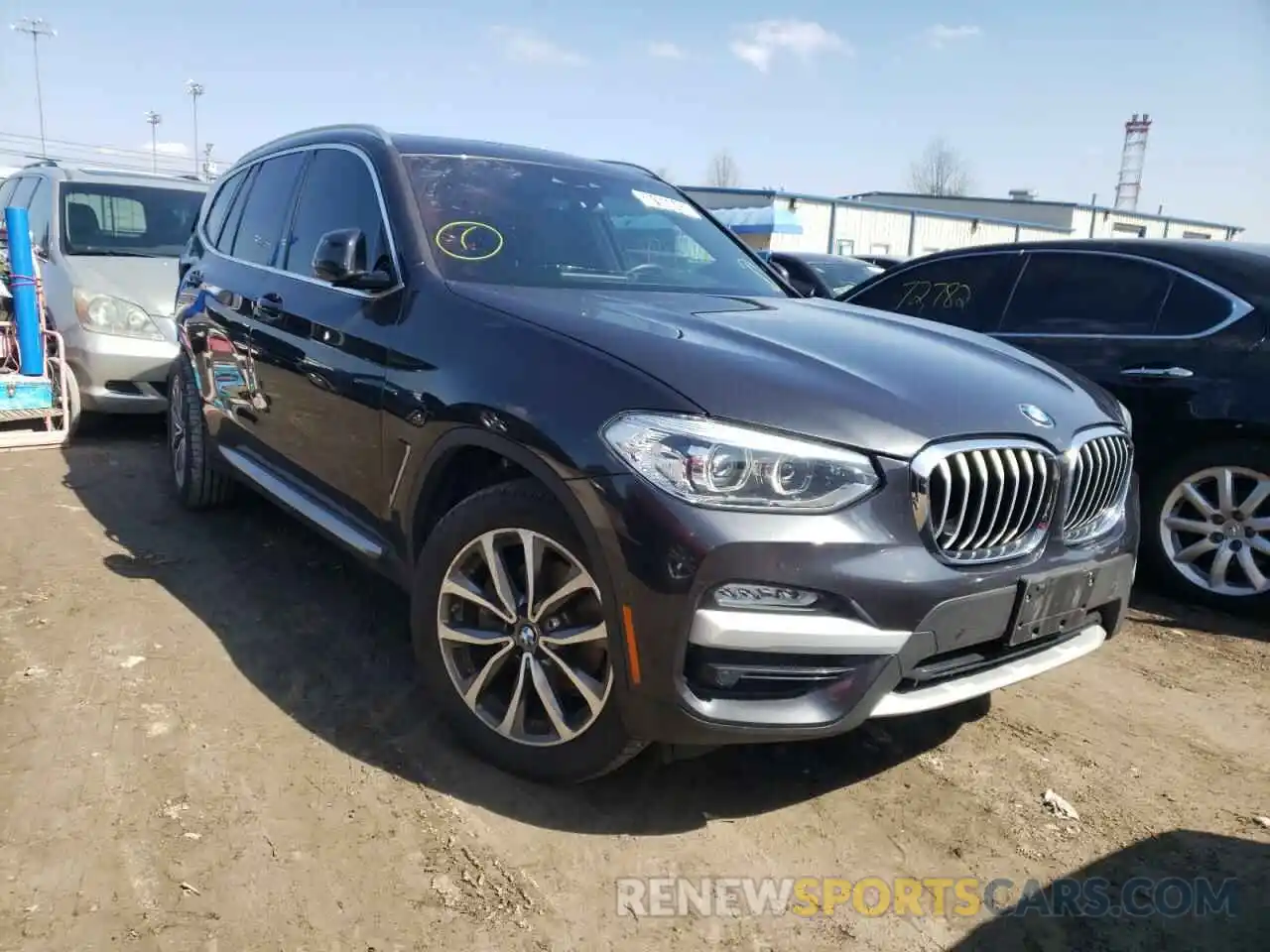 1 Photograph of a damaged car 5UXTR9C5XKLR03321 BMW X3 2019