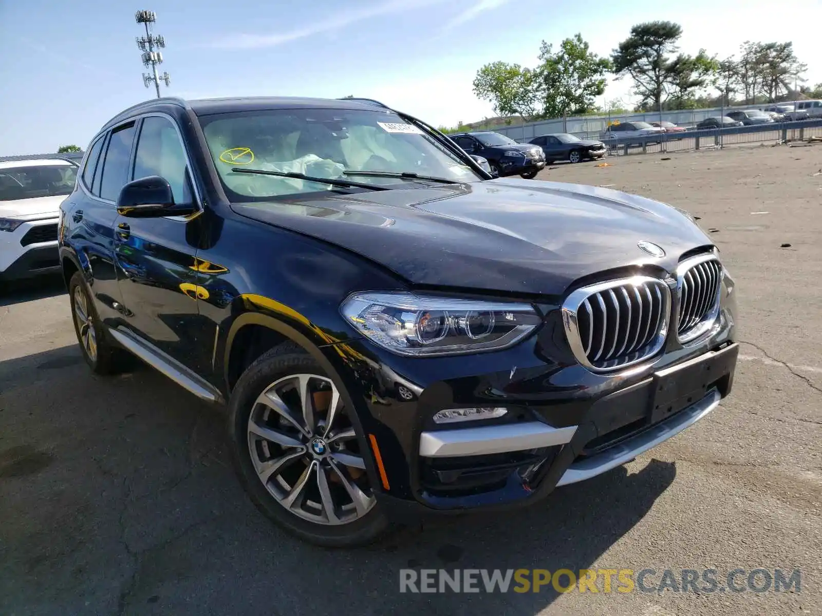 1 Photograph of a damaged car 5UXTR9C5XKLR03626 BMW X3 2019