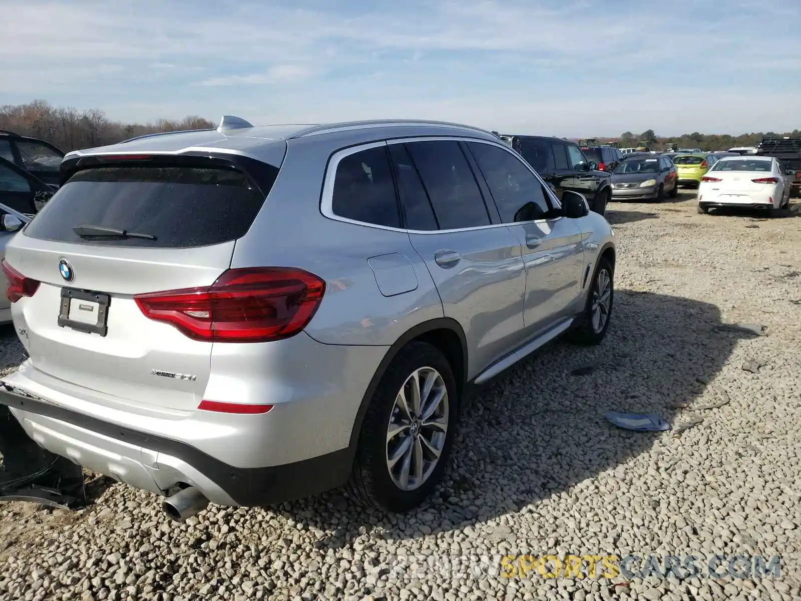 4 Photograph of a damaged car 5UXTR9C5XKLR04288 BMW X3 2019