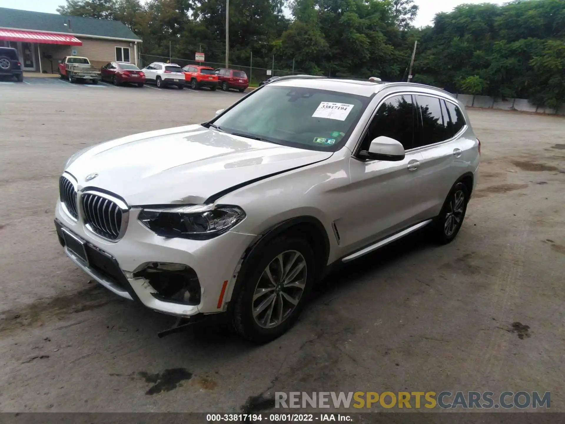 2 Photograph of a damaged car 5UXTR9C5XKLR04405 BMW X3 2019