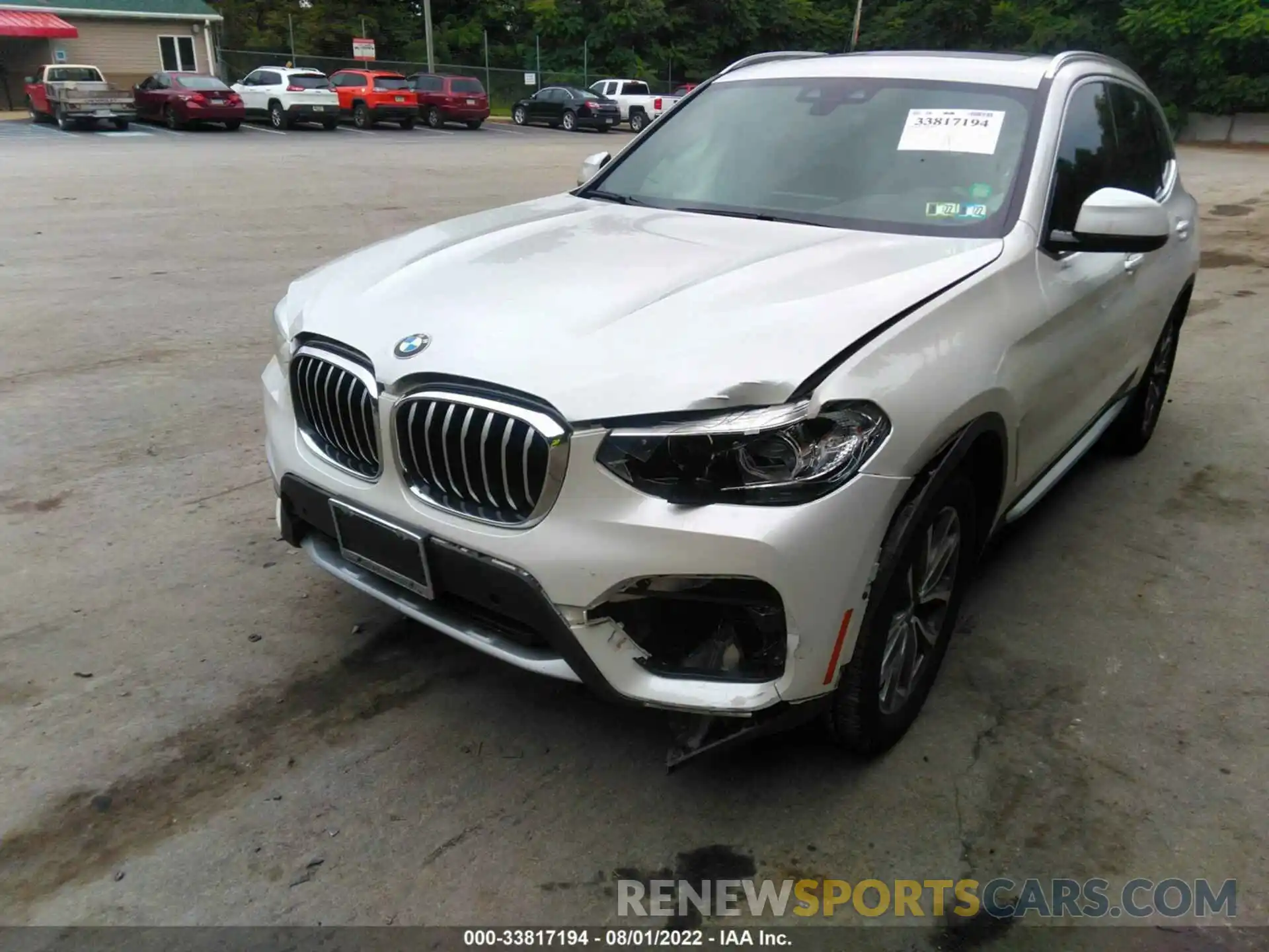 6 Photograph of a damaged car 5UXTR9C5XKLR04405 BMW X3 2019