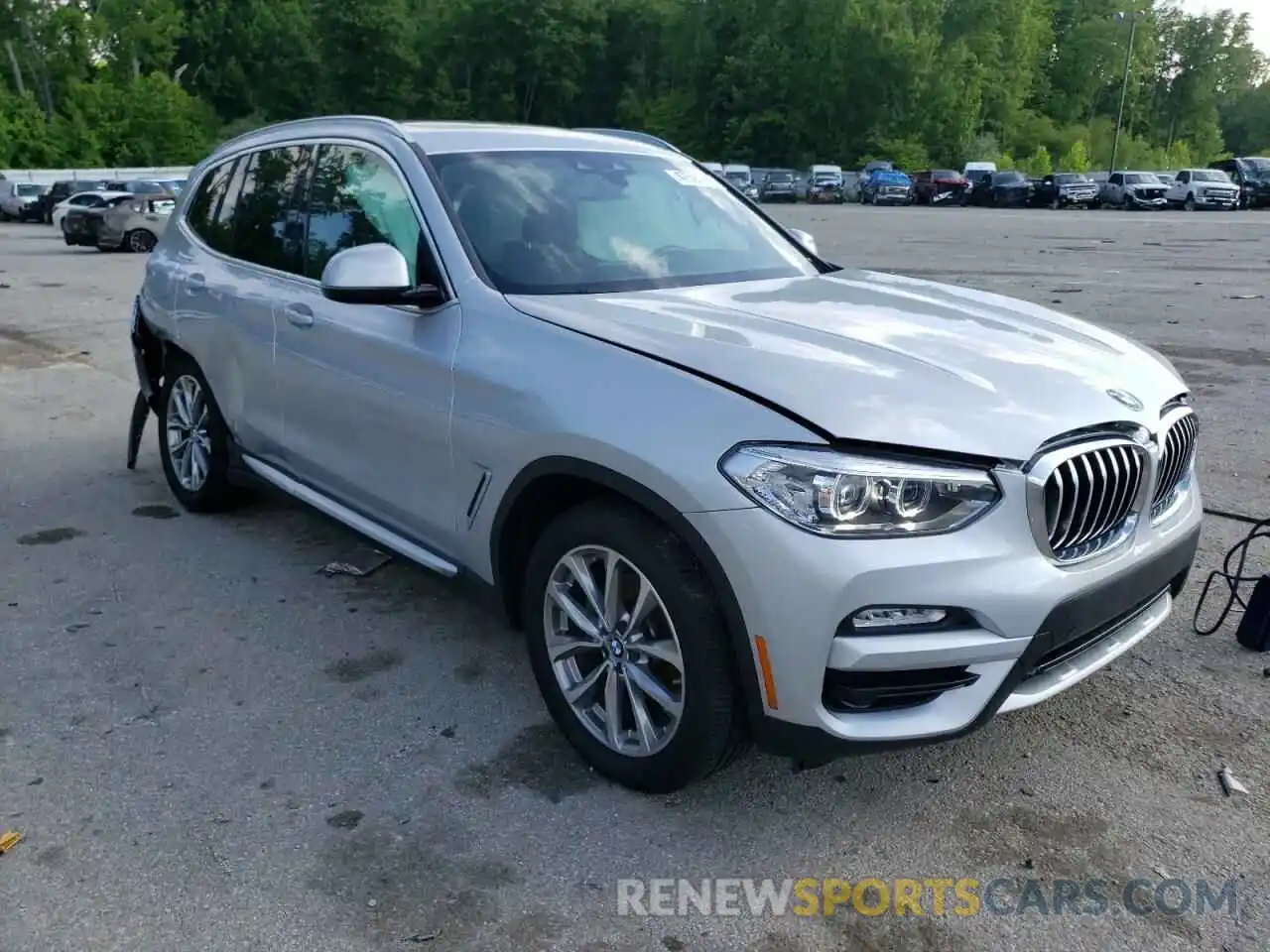 1 Photograph of a damaged car 5UXTR9C5XKLR04467 BMW X3 2019