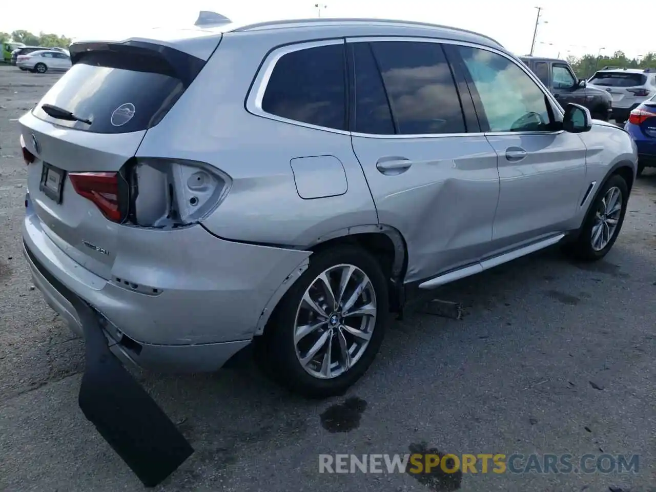 4 Photograph of a damaged car 5UXTR9C5XKLR04467 BMW X3 2019