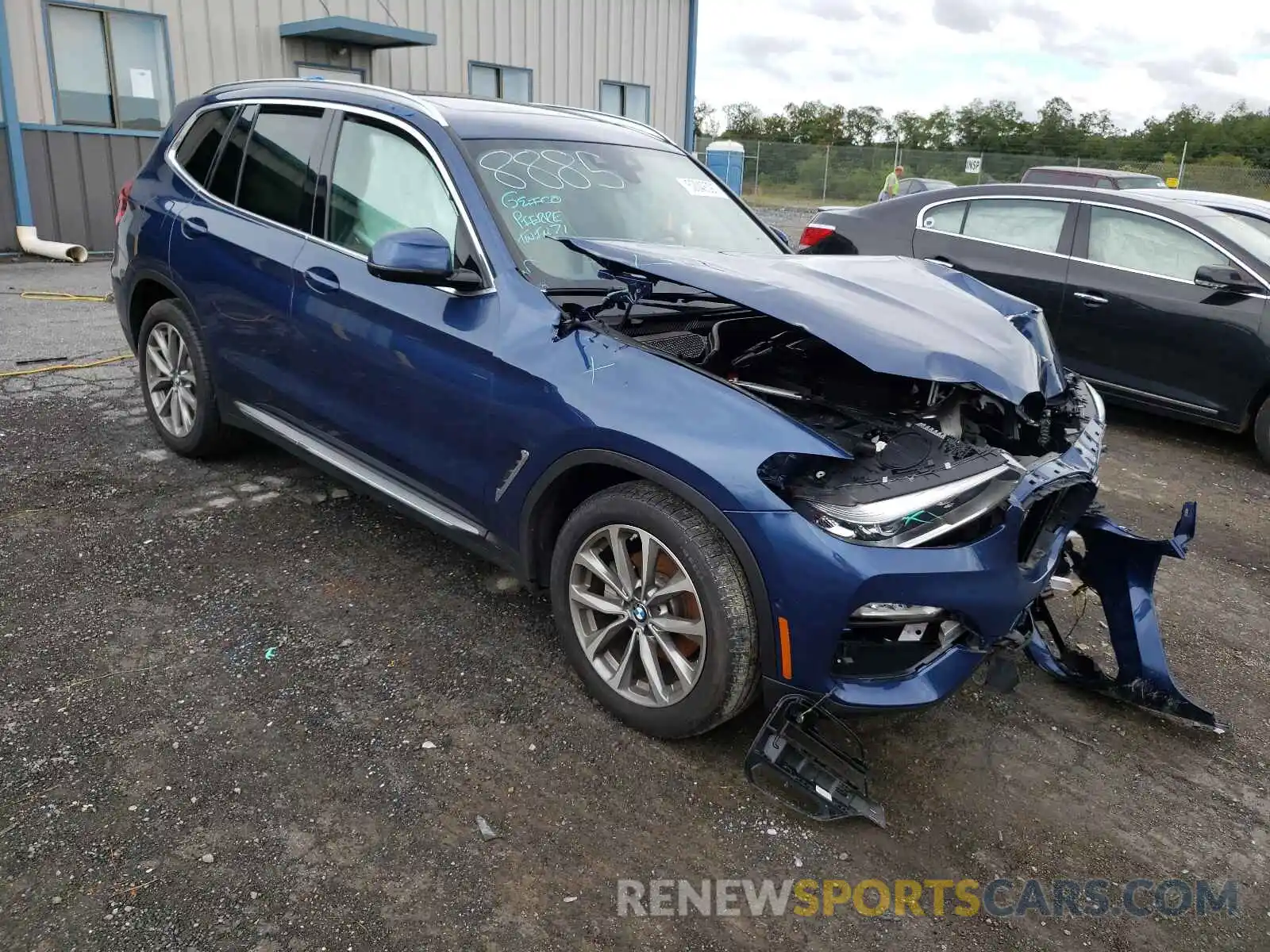 1 Photograph of a damaged car 5UXTR9C5XKLR06882 BMW X3 2019