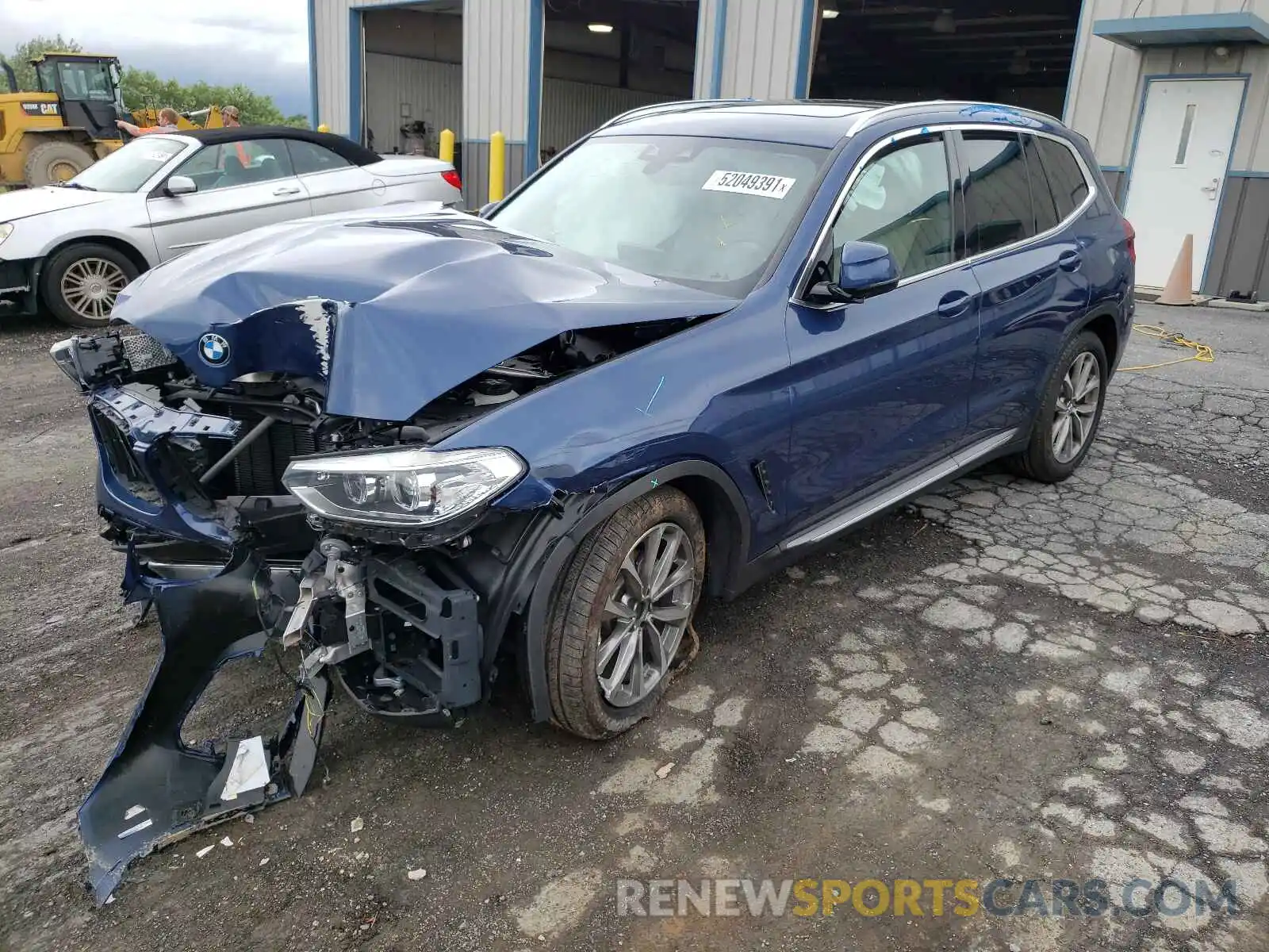 2 Photograph of a damaged car 5UXTR9C5XKLR06882 BMW X3 2019