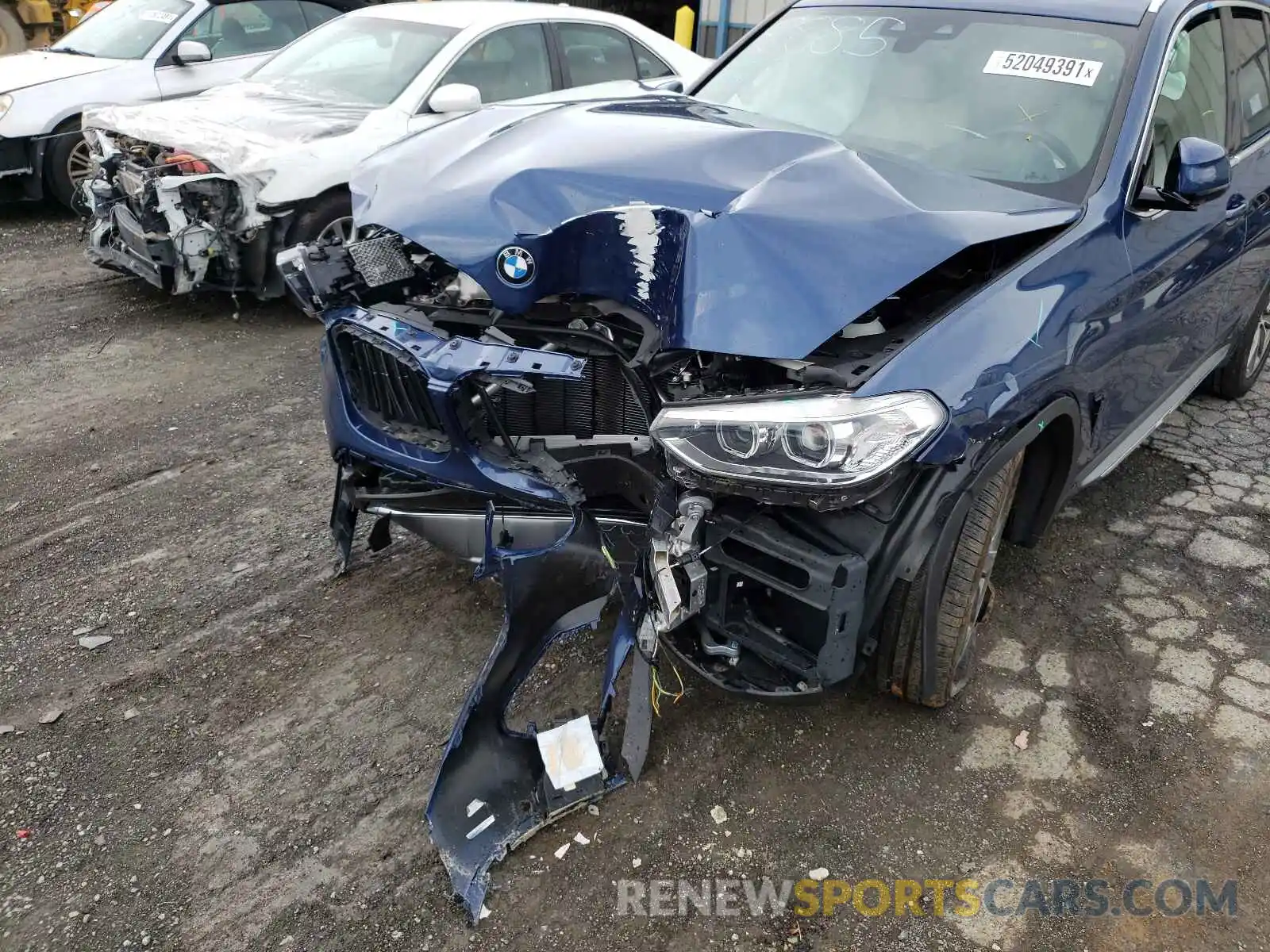 9 Photograph of a damaged car 5UXTR9C5XKLR06882 BMW X3 2019