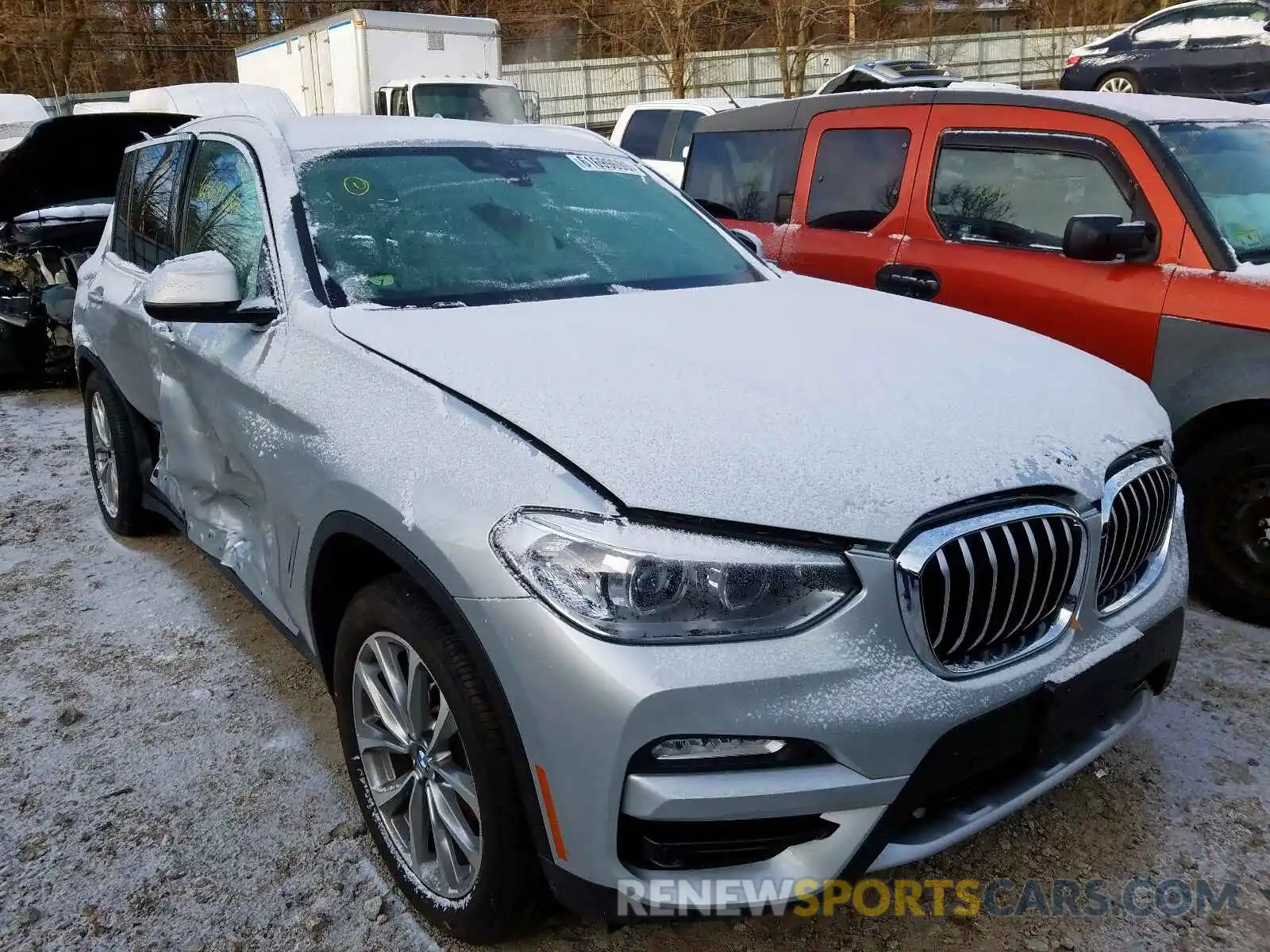 1 Photograph of a damaged car 5UXTR9C5XKLR07921 BMW X3 2019