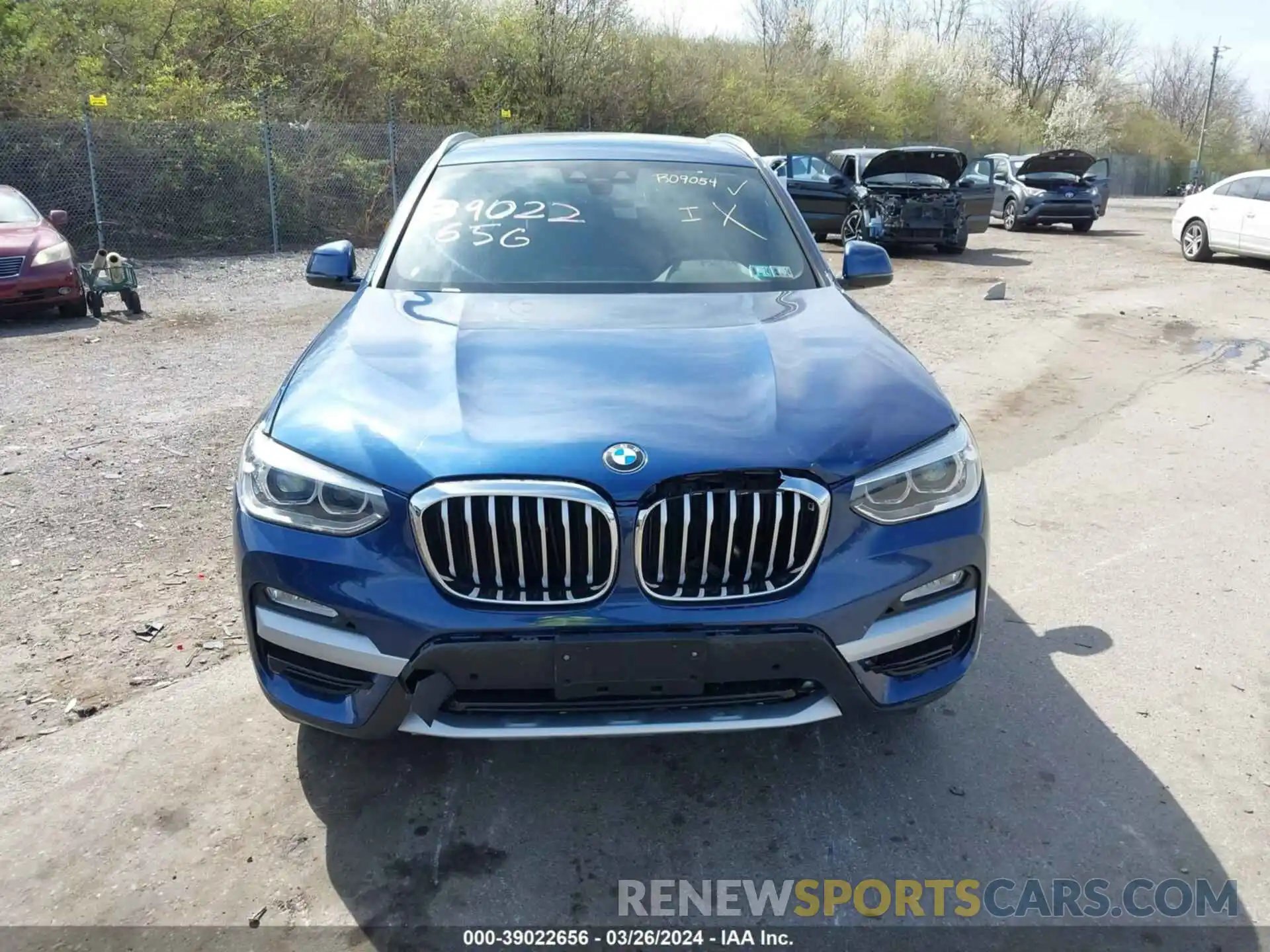 12 Photograph of a damaged car 5UXTR9C5XKLR09054 BMW X3 2019