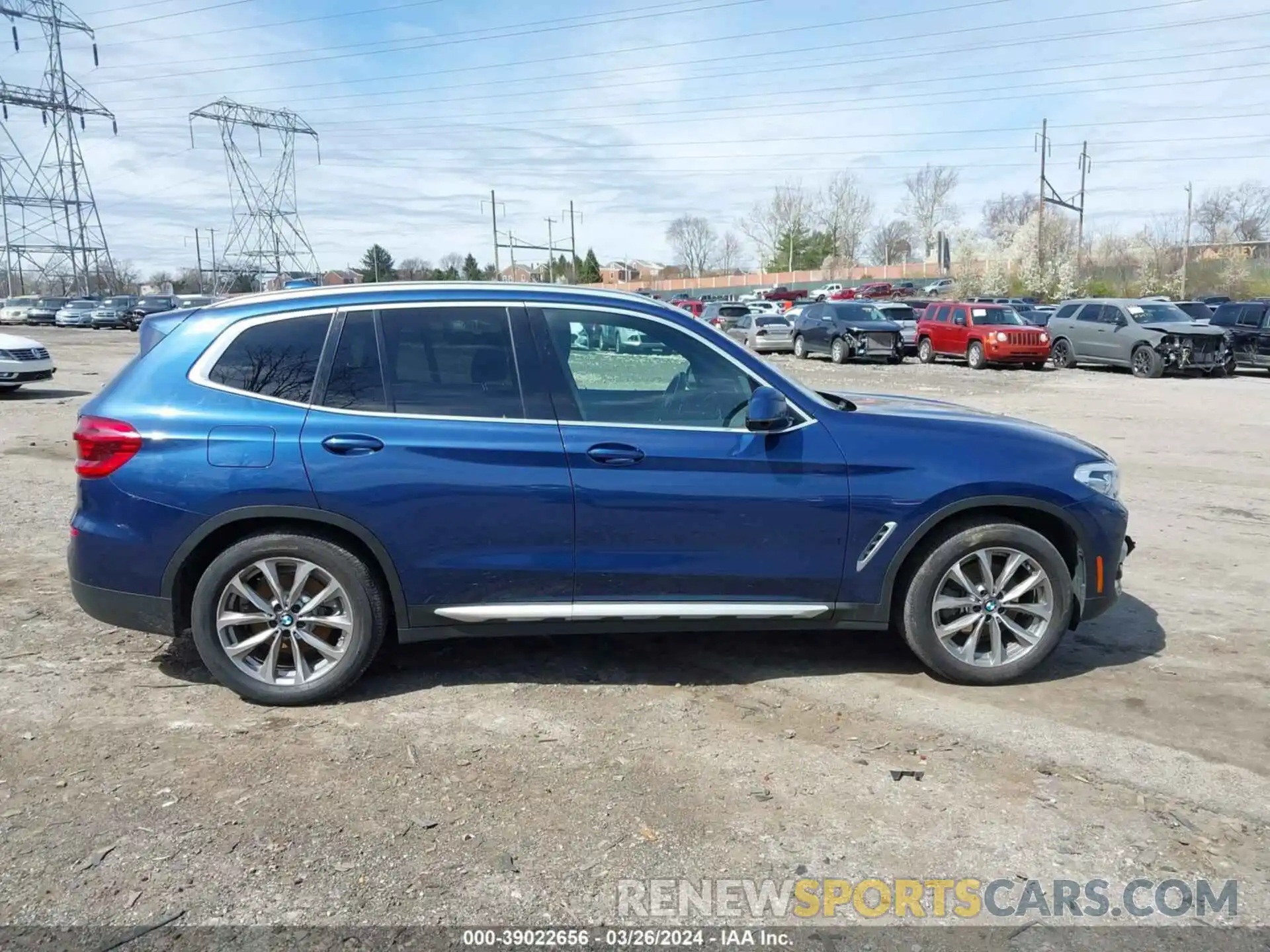 13 Photograph of a damaged car 5UXTR9C5XKLR09054 BMW X3 2019