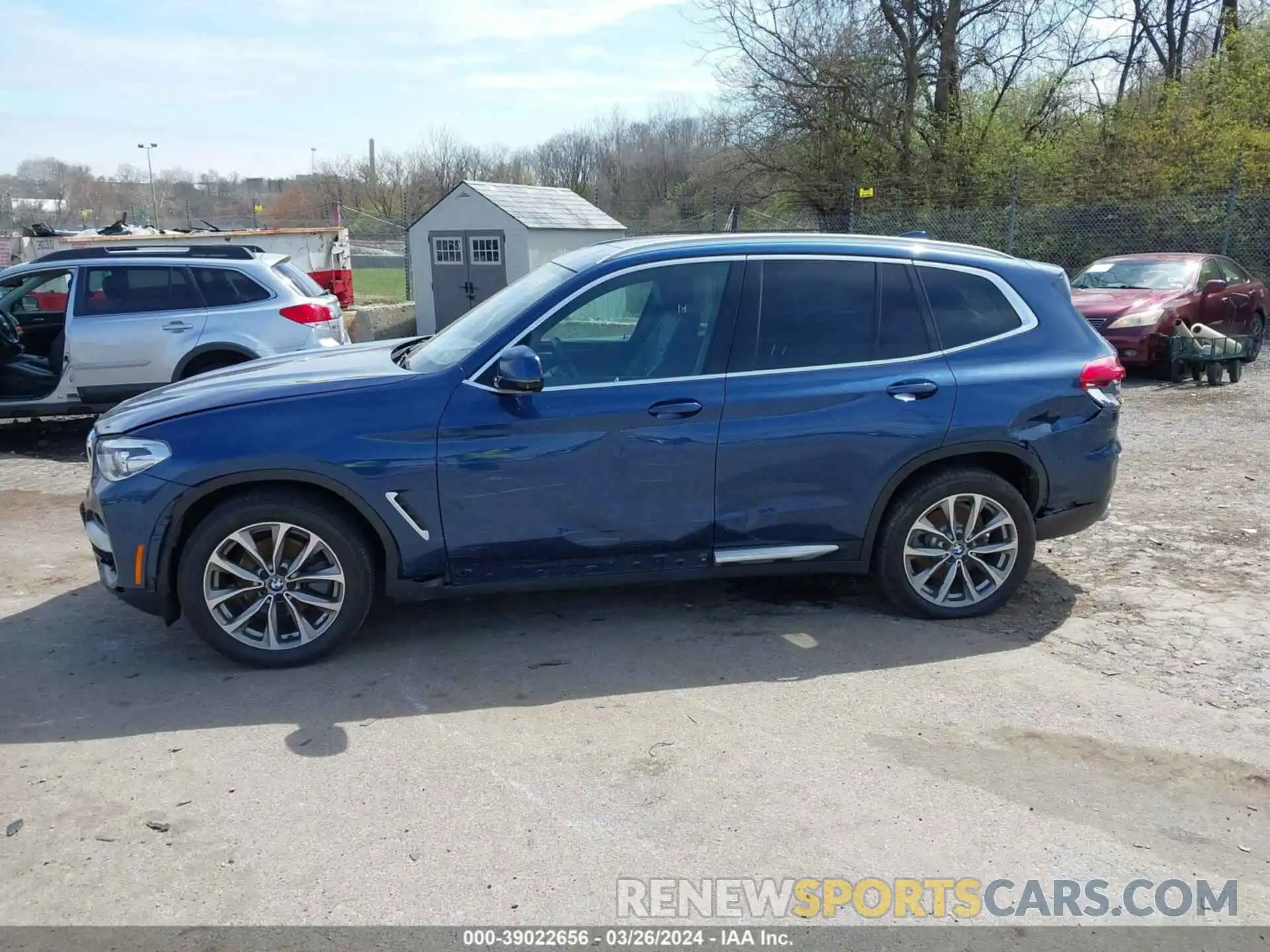 14 Photograph of a damaged car 5UXTR9C5XKLR09054 BMW X3 2019