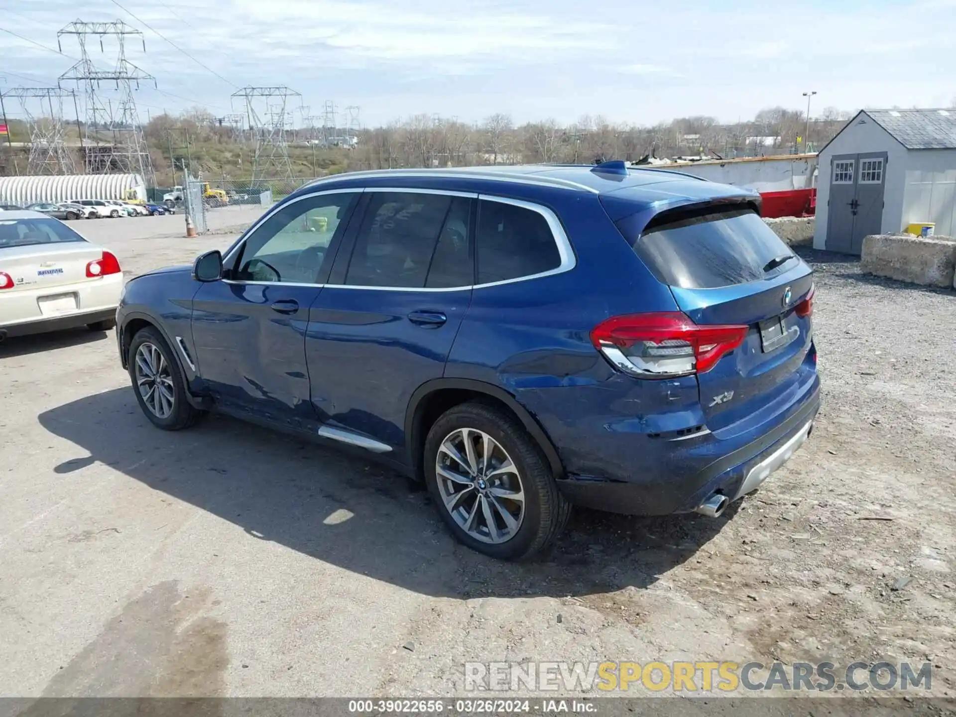 19 Photograph of a damaged car 5UXTR9C5XKLR09054 BMW X3 2019