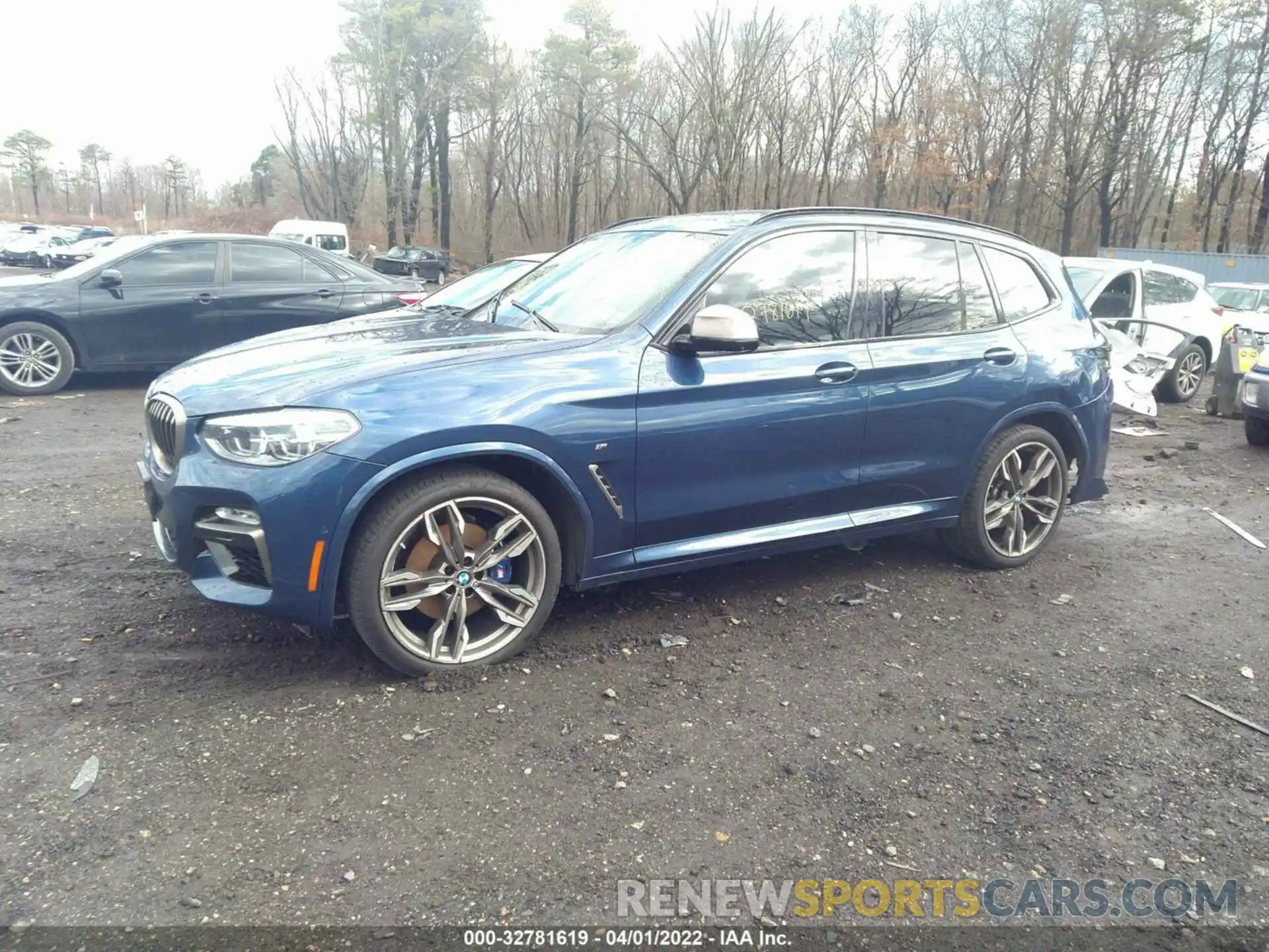 2 Photograph of a damaged car 5UXTS3C50K0Z02844 BMW X3 2019