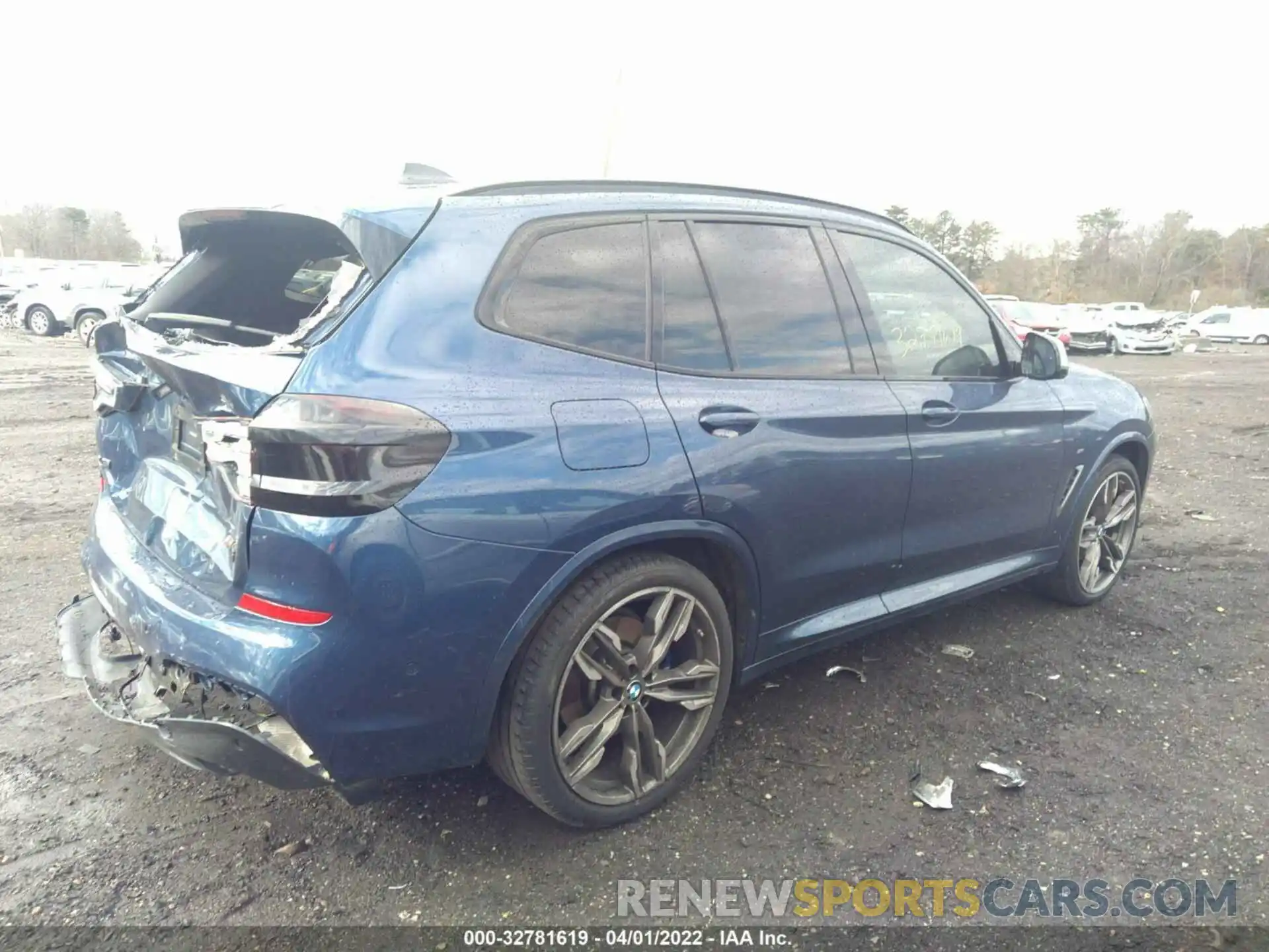 4 Фотография поврежденного автомобиля 5UXTS3C50K0Z02844 BMW X3 2019