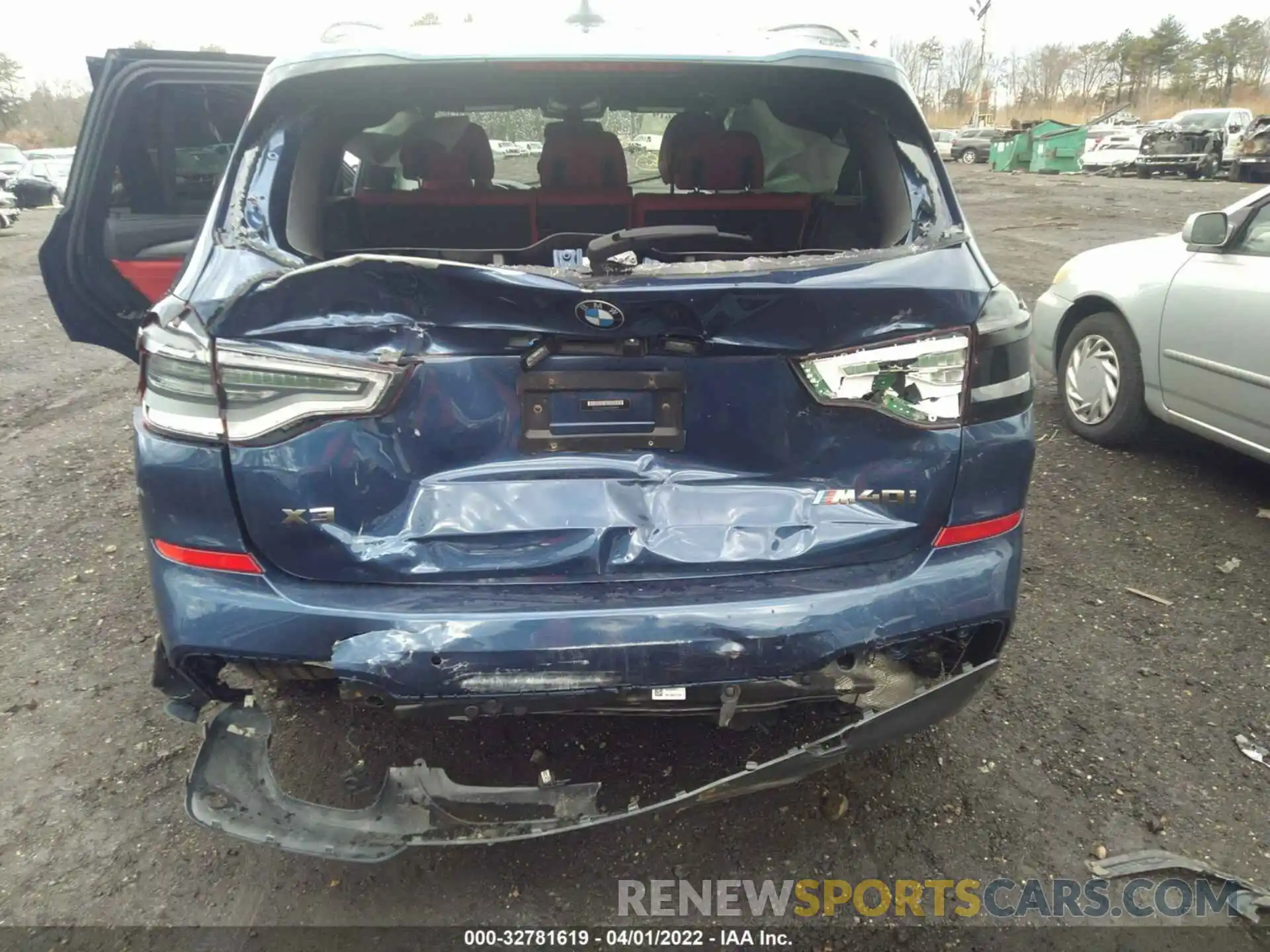 6 Photograph of a damaged car 5UXTS3C50K0Z02844 BMW X3 2019