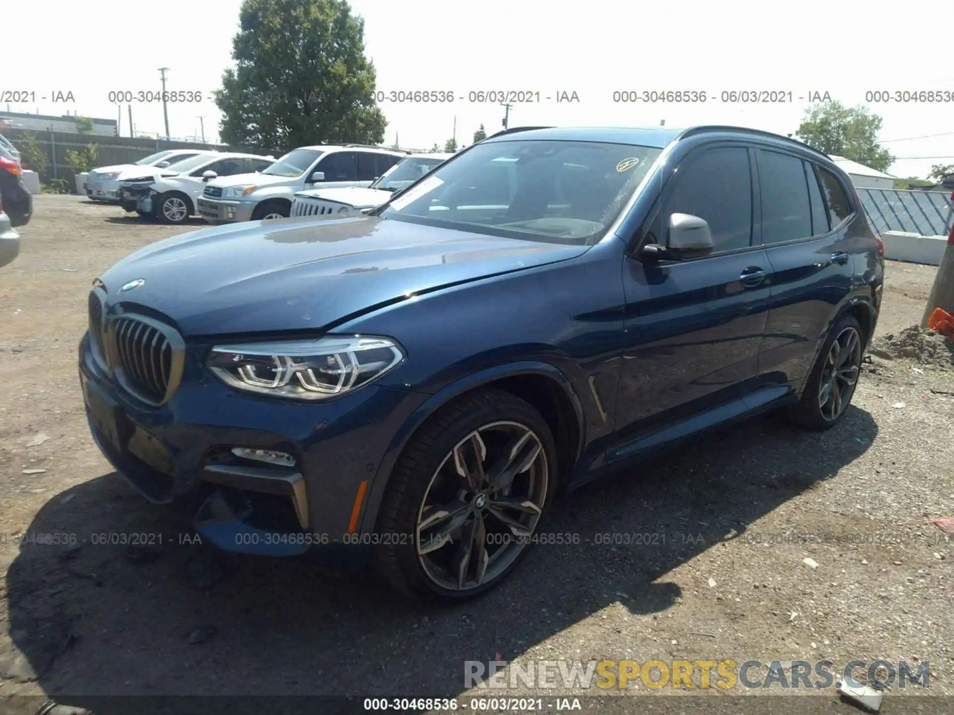 2 Photograph of a damaged car 5UXTS3C50K0Z04531 BMW X3 2019