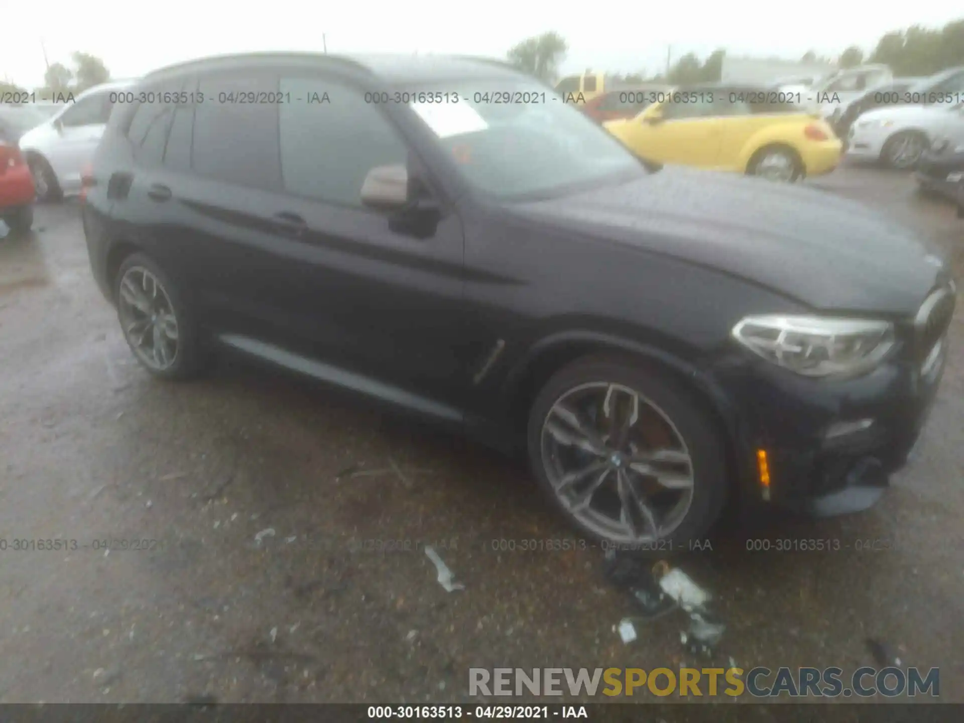 1 Photograph of a damaged car 5UXTS3C50K0Z05016 BMW X3 2019