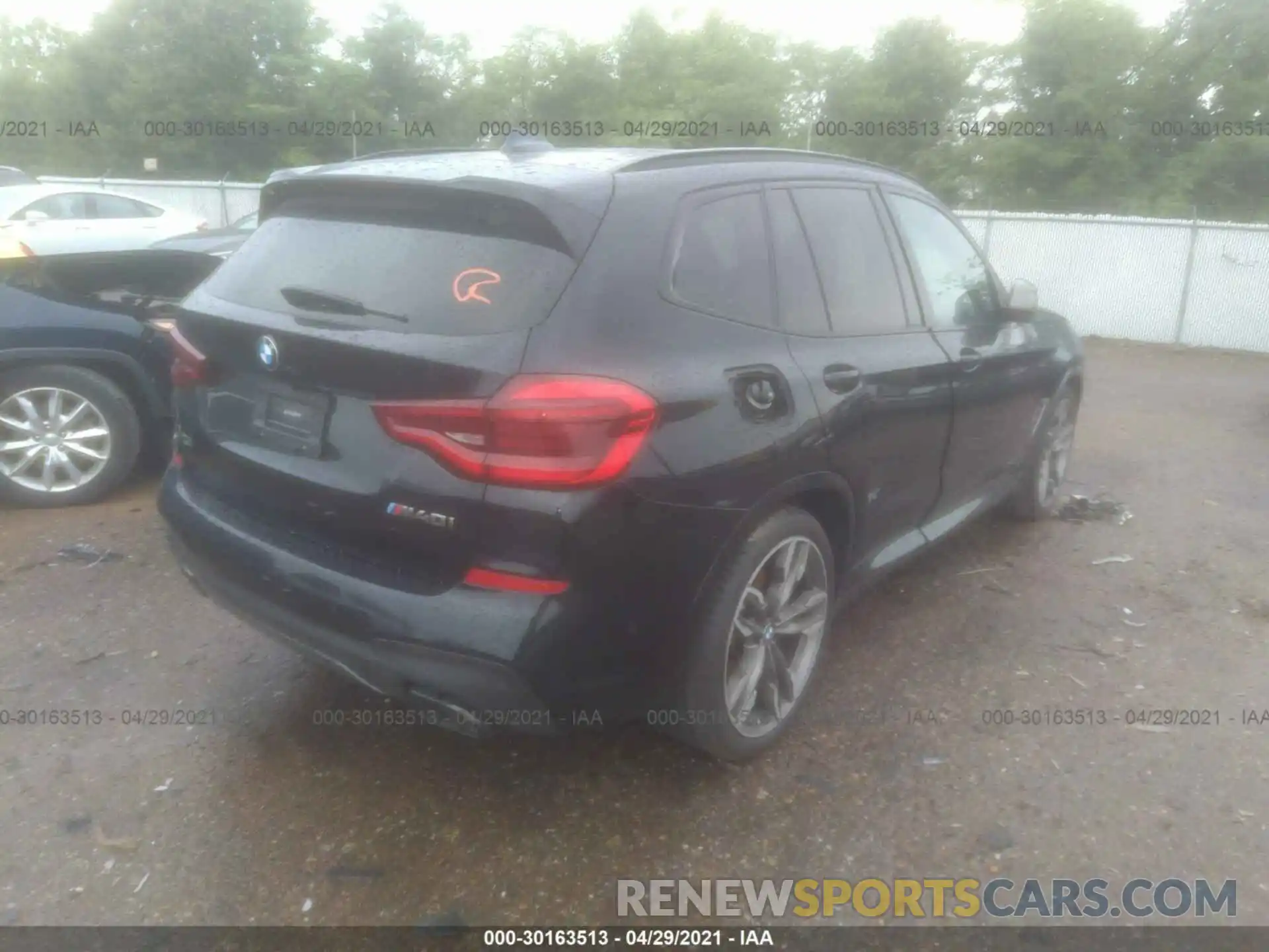 4 Фотография поврежденного автомобиля 5UXTS3C50K0Z05016 BMW X3 2019