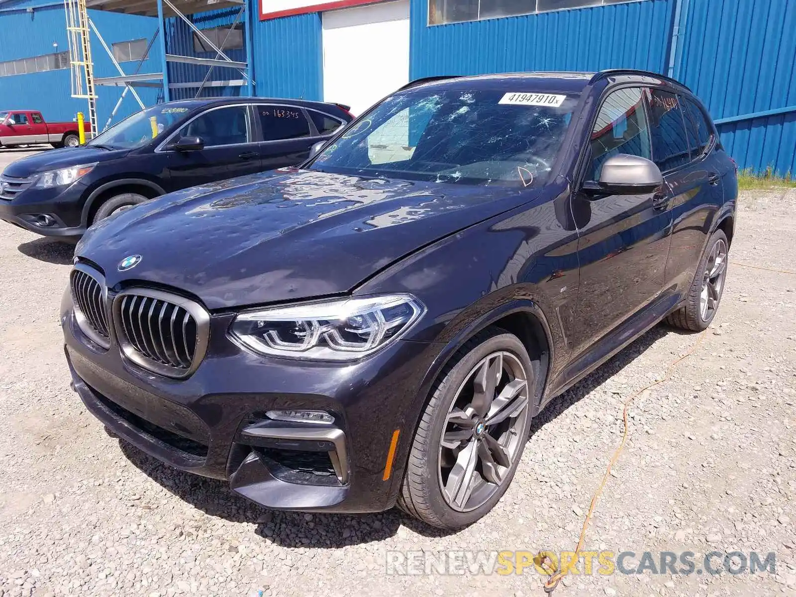 2 Photograph of a damaged car 5UXTS3C50K0Z05338 BMW X3 2019