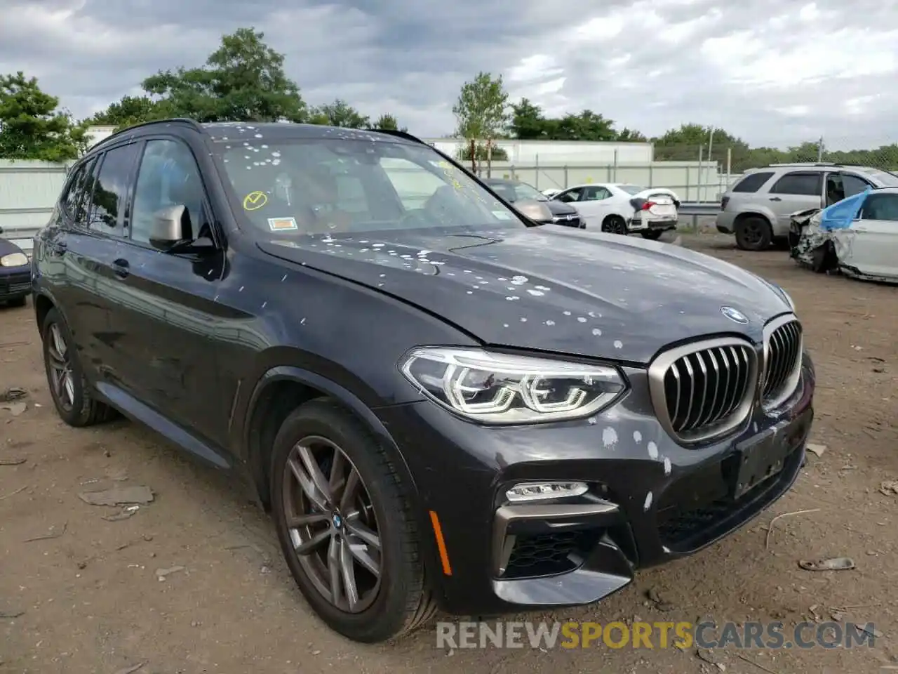 1 Photograph of a damaged car 5UXTS3C50K0Z05856 BMW X3 2019