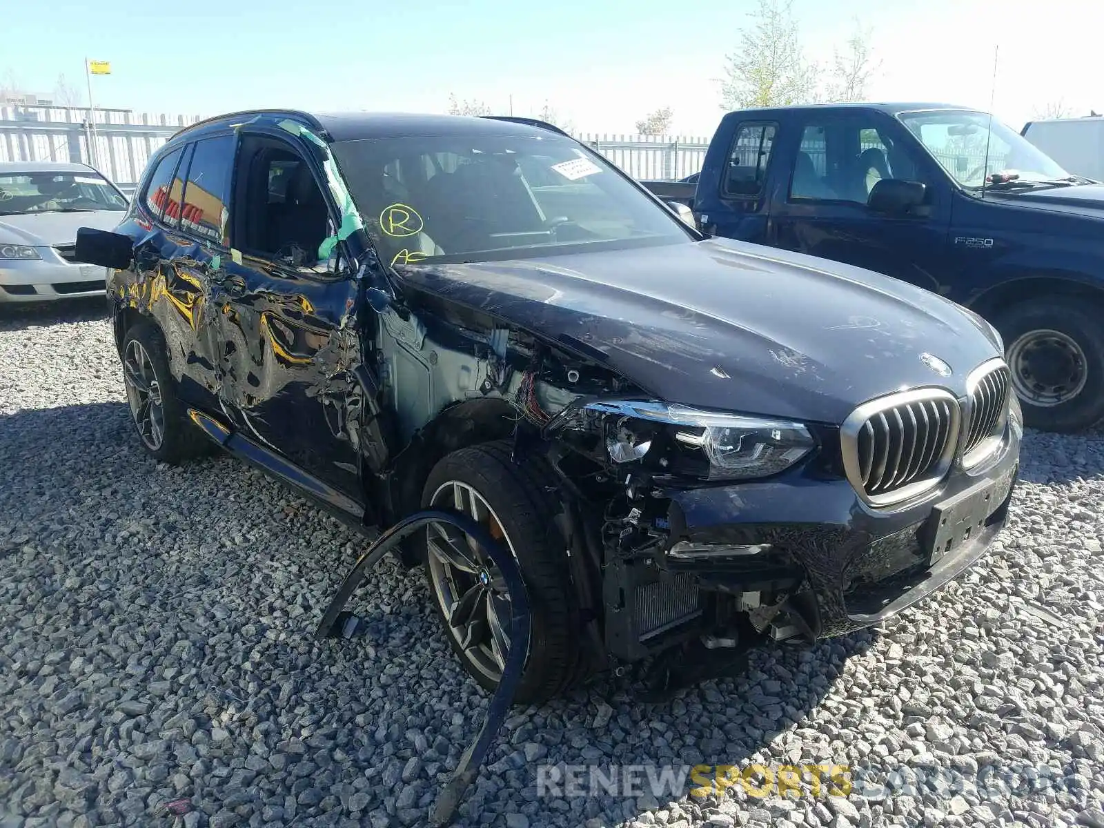 1 Фотография поврежденного автомобиля 5UXTS3C50K0Z07400 BMW X3 2019