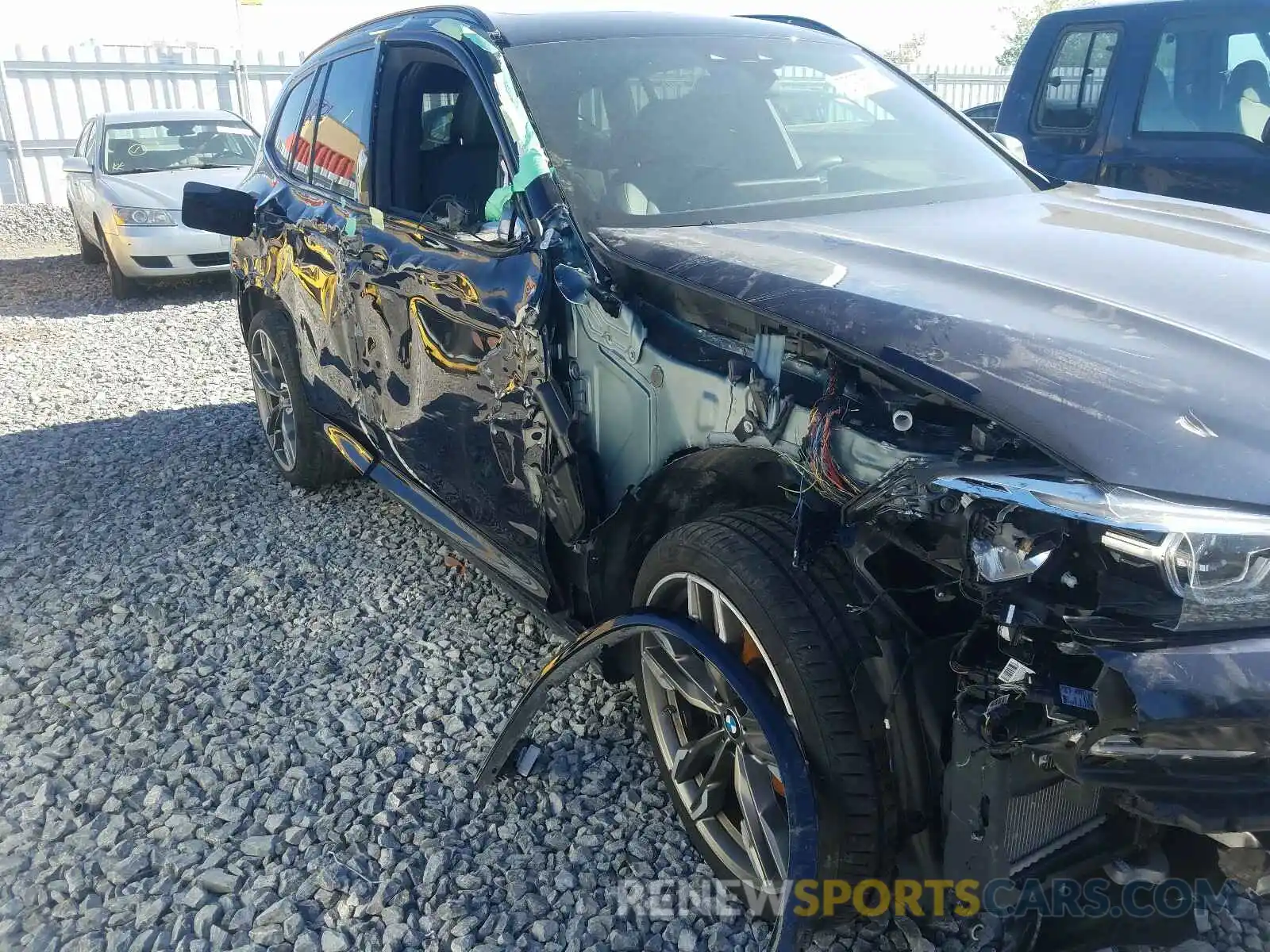 9 Photograph of a damaged car 5UXTS3C50K0Z07400 BMW X3 2019