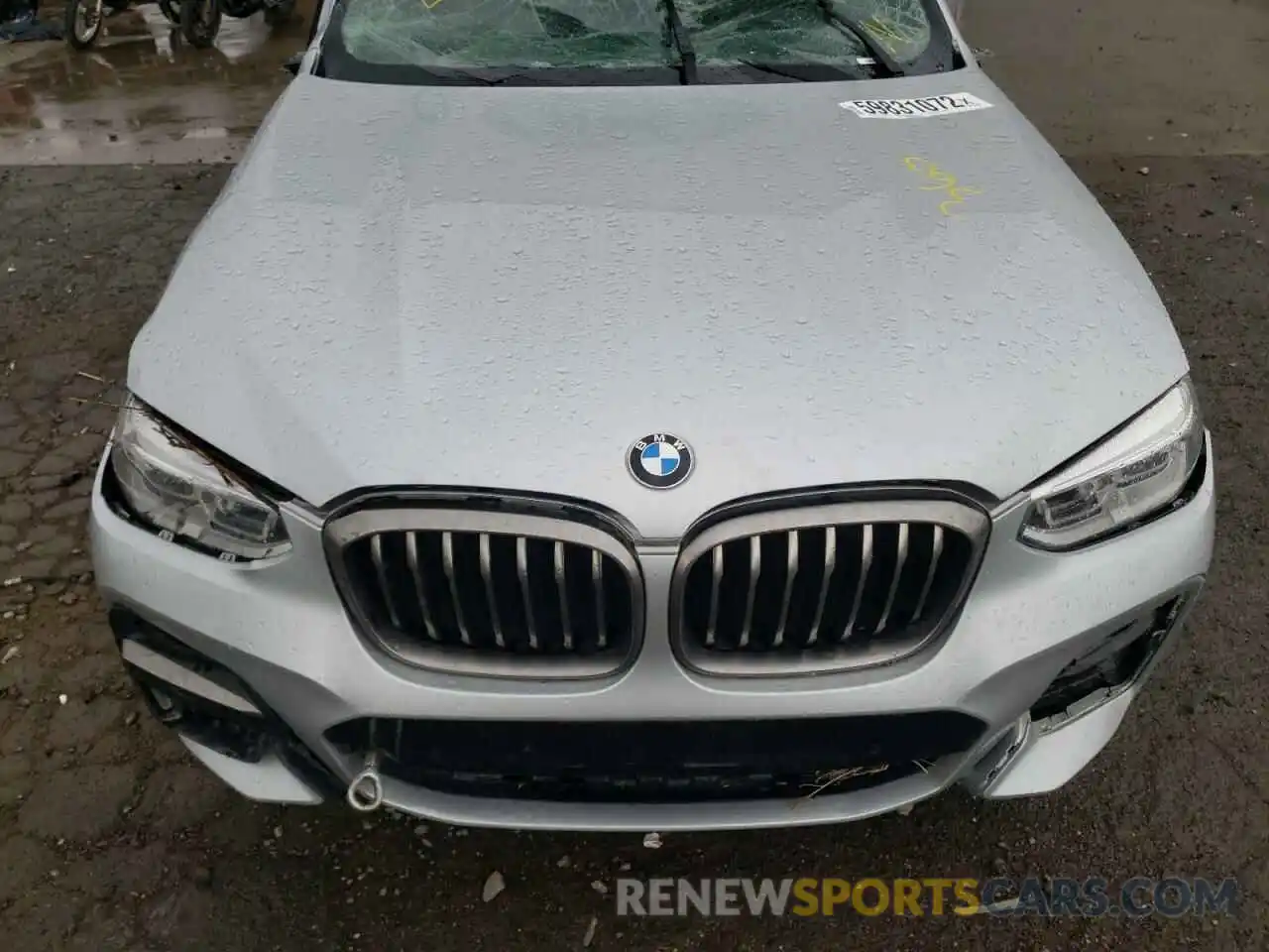 7 Photograph of a damaged car 5UXTS3C50K0Z07462 BMW X3 2019