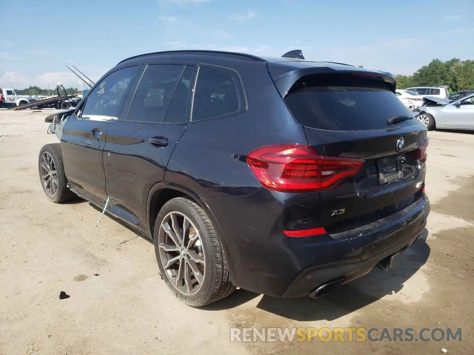 3 Photograph of a damaged car 5UXTS3C50K0Z07509 BMW X3 2019