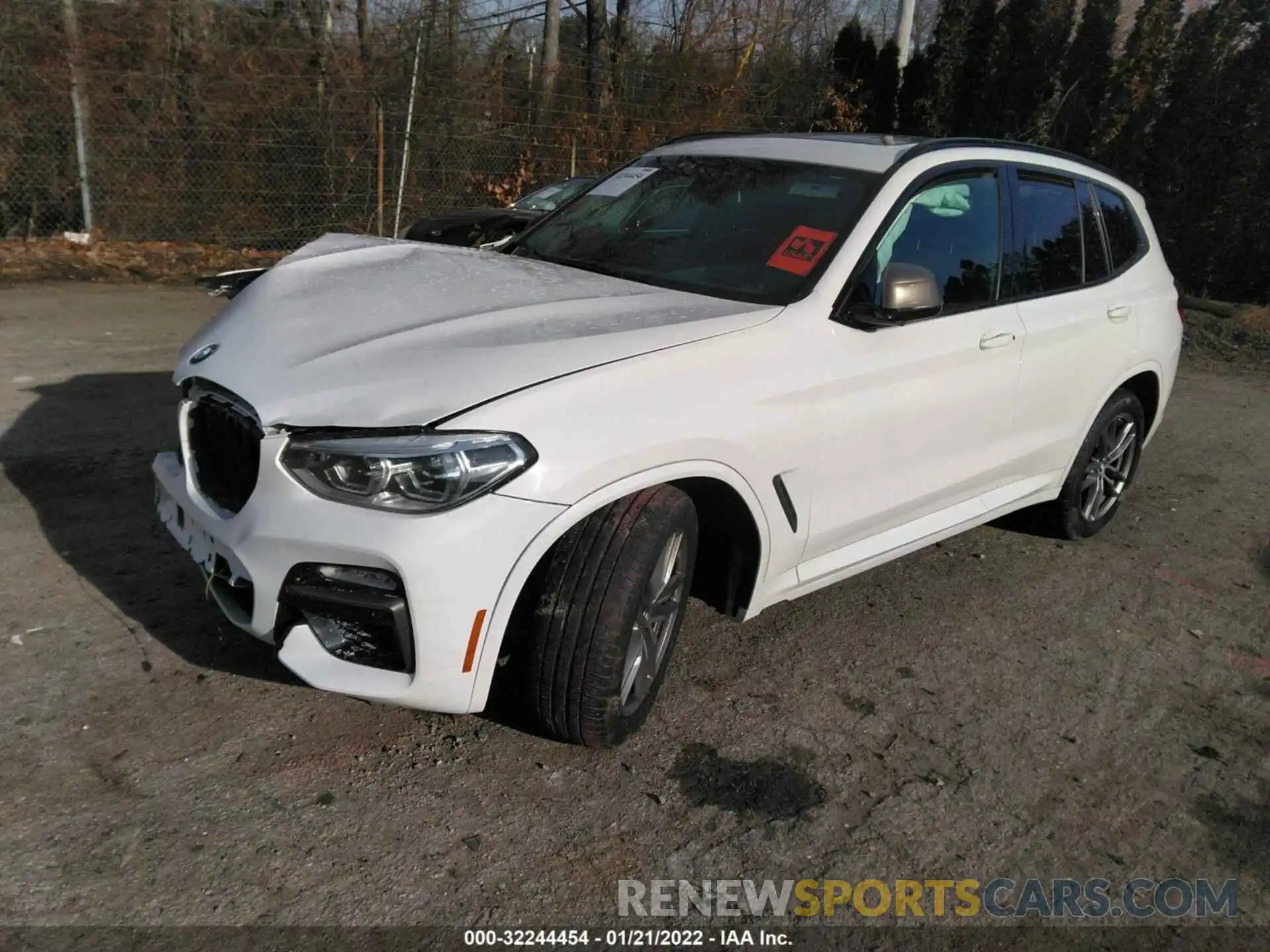 2 Photograph of a damaged car 5UXTS3C50K0Z08062 BMW X3 2019