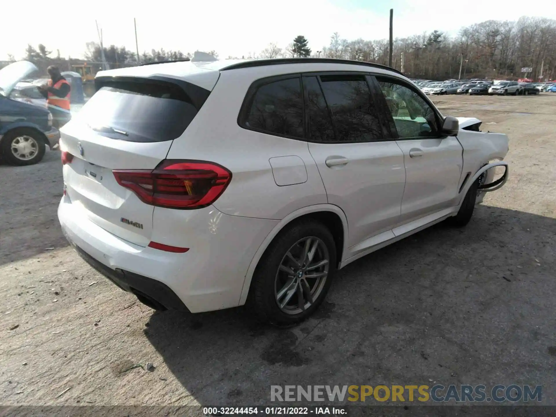 4 Фотография поврежденного автомобиля 5UXTS3C50K0Z08062 BMW X3 2019