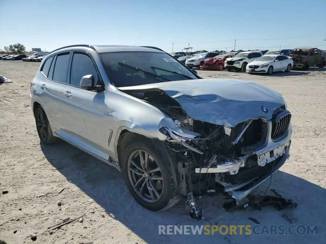 4 Photograph of a damaged car 5UXTS3C50KLR73203 BMW X3 2019