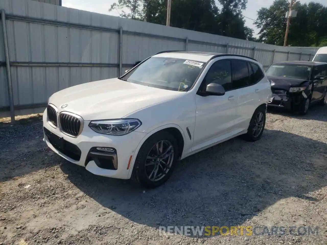 2 Photograph of a damaged car 5UXTS3C50KLR74061 BMW X3 2019