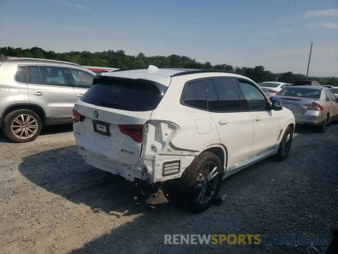 4 Photograph of a damaged car 5UXTS3C50KLR74061 BMW X3 2019