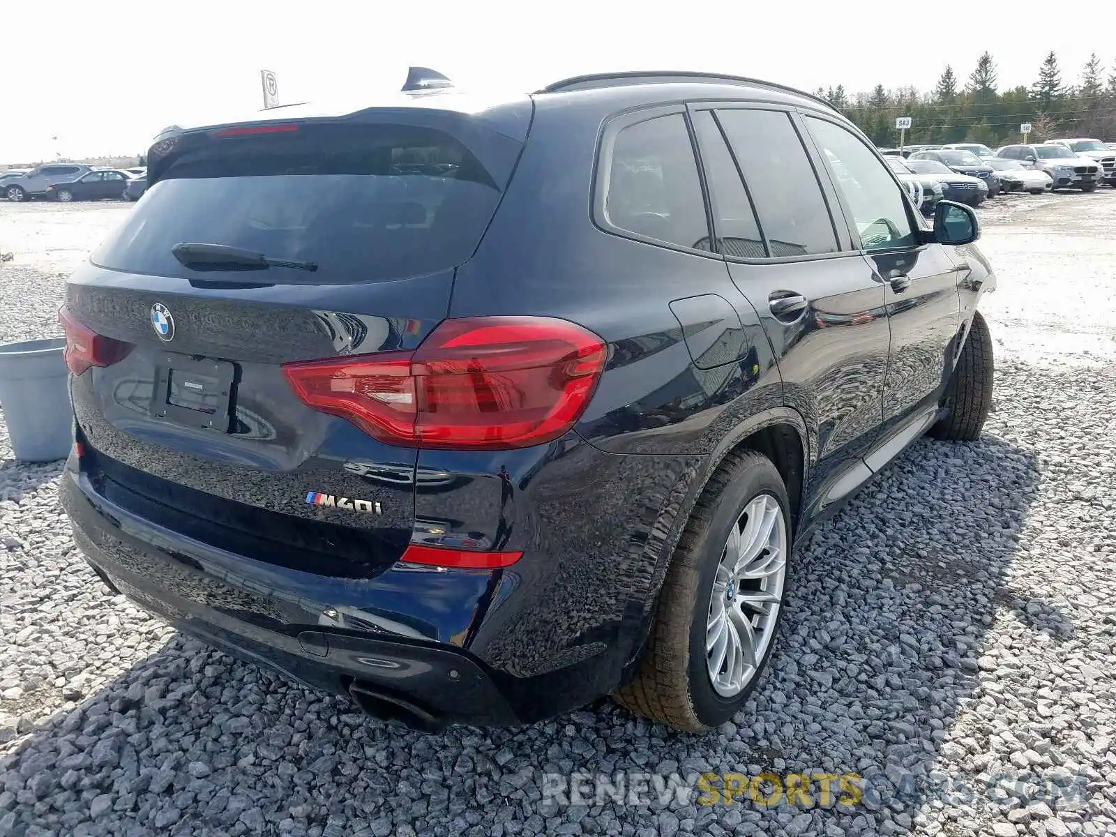 4 Photograph of a damaged car 5UXTS3C51K0Z03050 BMW X3 2019