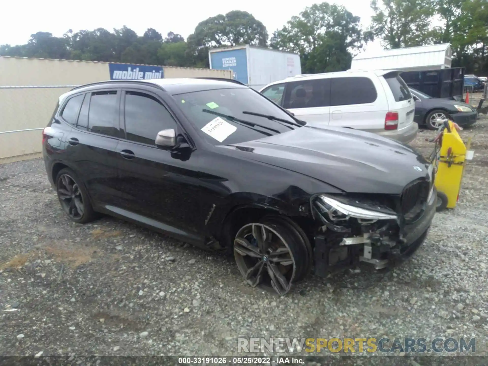 1 Photograph of a damaged car 5UXTS3C51K0Z03243 BMW X3 2019