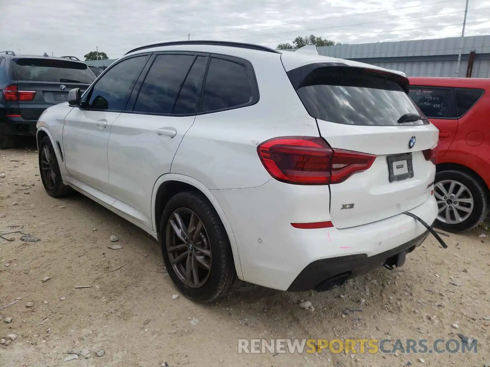 3 Photograph of a damaged car 5UXTS3C51K0Z05039 BMW X3 2019