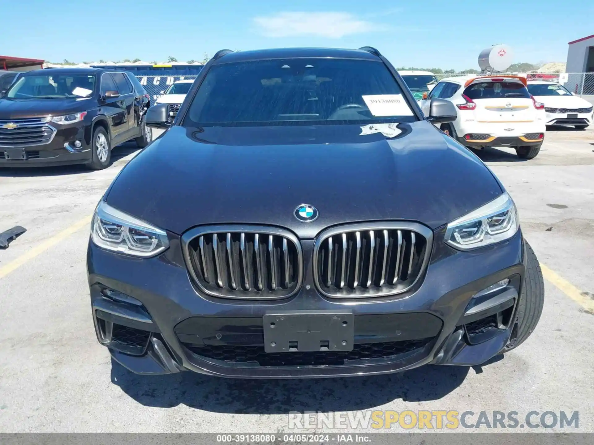 13 Photograph of a damaged car 5UXTS3C51K0Z08040 BMW X3 2019