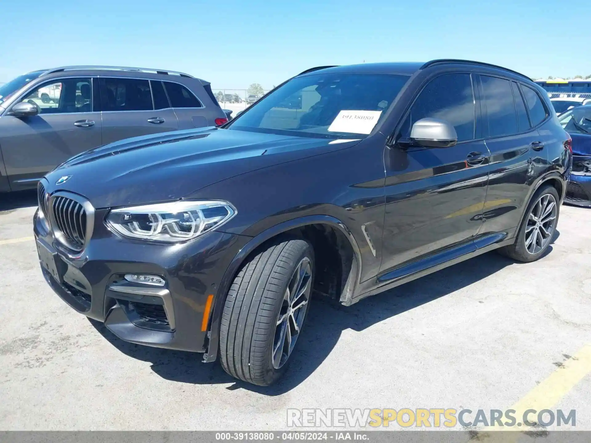 2 Photograph of a damaged car 5UXTS3C51K0Z08040 BMW X3 2019