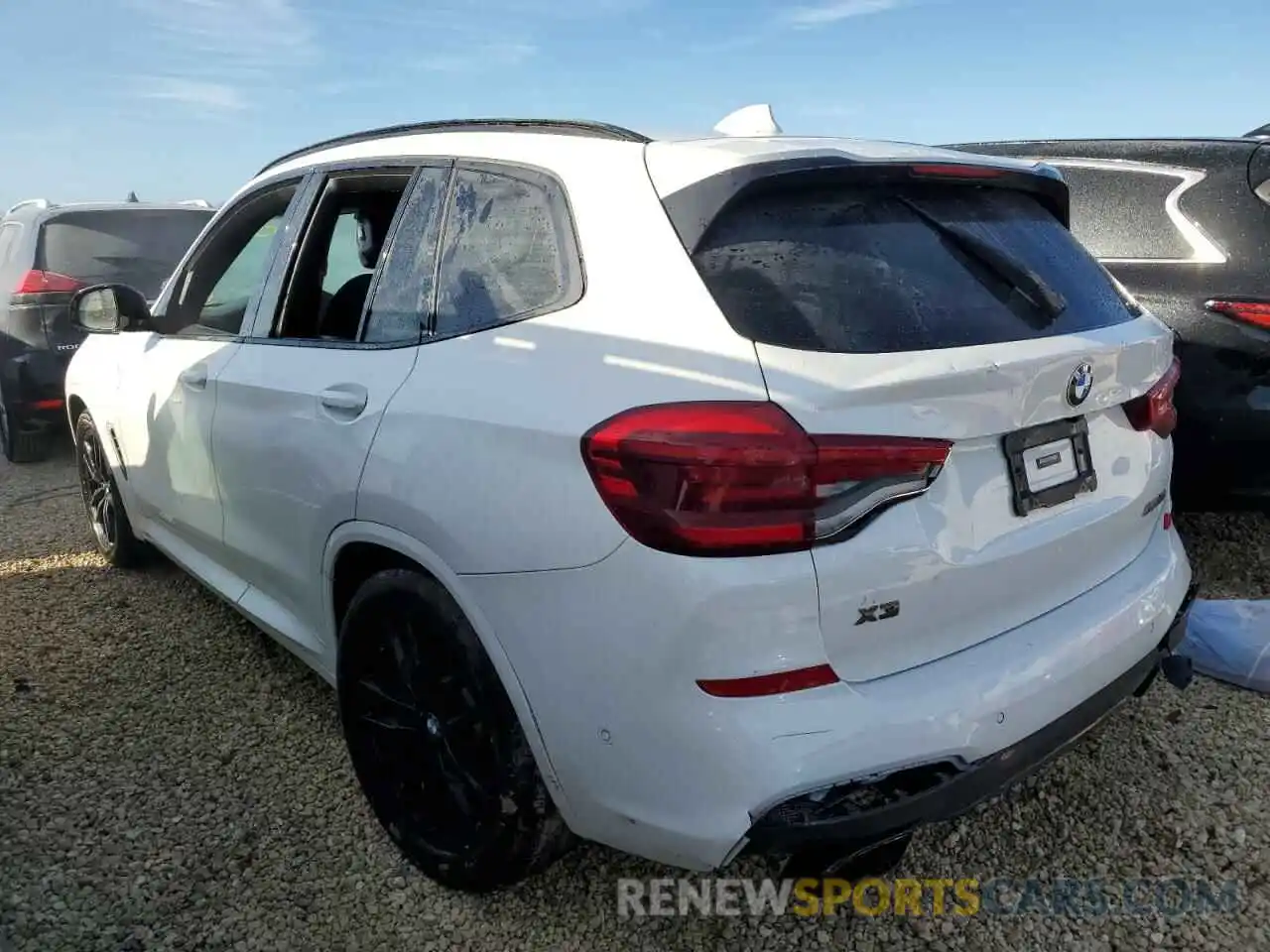 3 Photograph of a damaged car 5UXTS3C51K0Z09611 BMW X3 2019