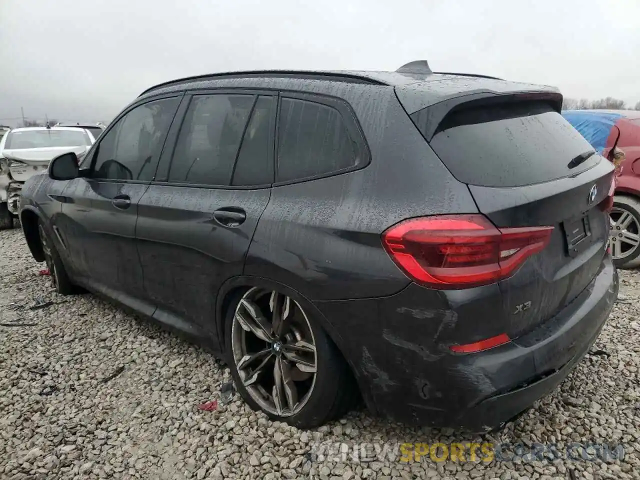 2 Photograph of a damaged car 5UXTS3C51K0Z10113 BMW X3 2019