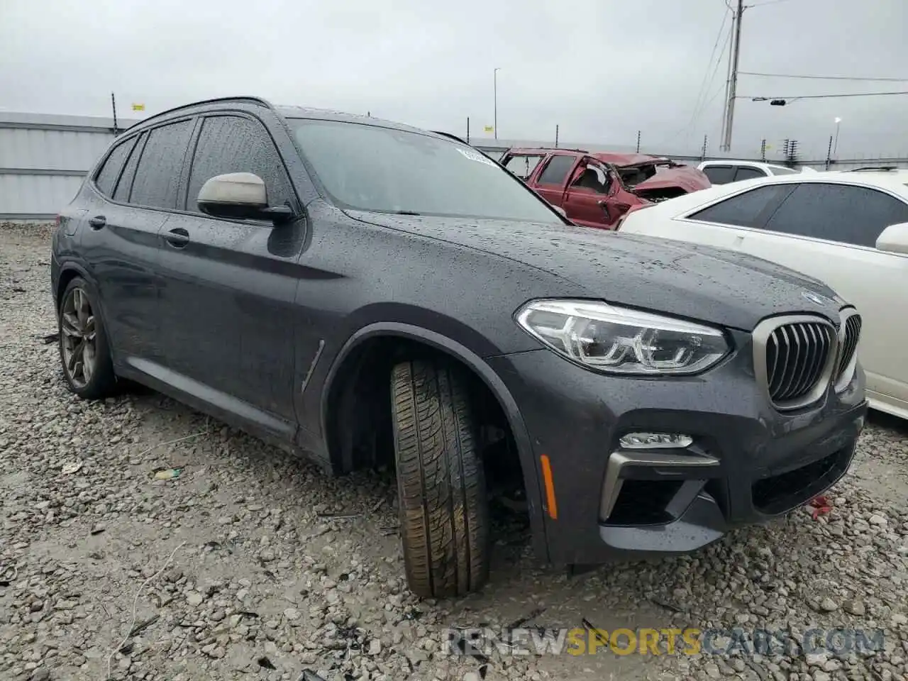 4 Photograph of a damaged car 5UXTS3C51K0Z10113 BMW X3 2019