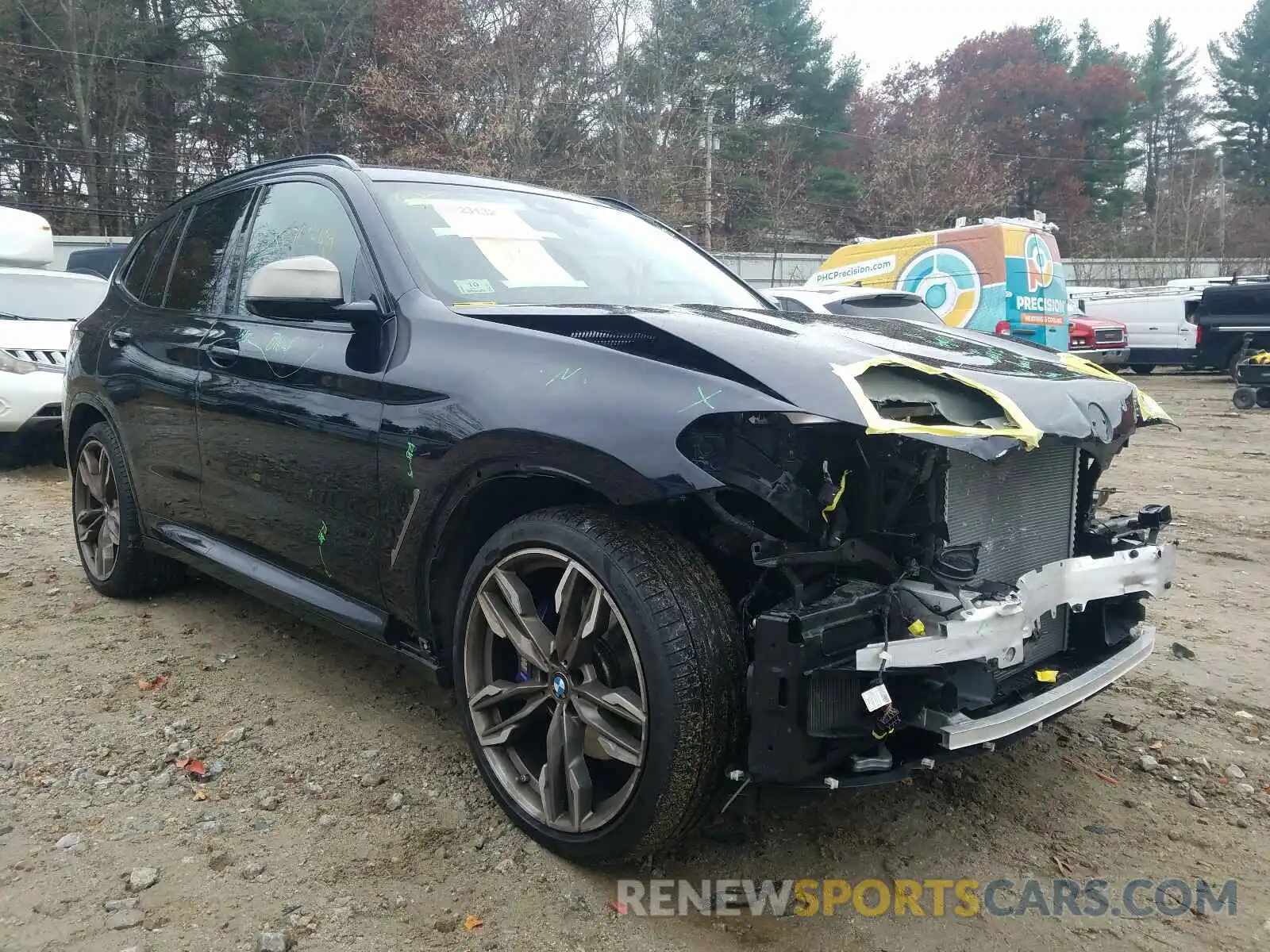 1 Photograph of a damaged car 5UXTS3C52K0Z03803 BMW X3 2019