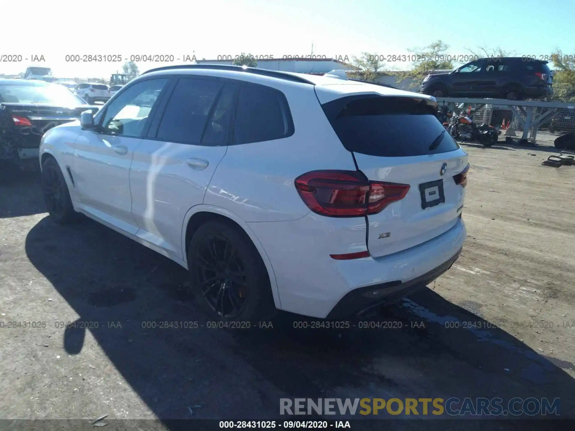 3 Photograph of a damaged car 5UXTS3C52K0Z04885 BMW X3 2019