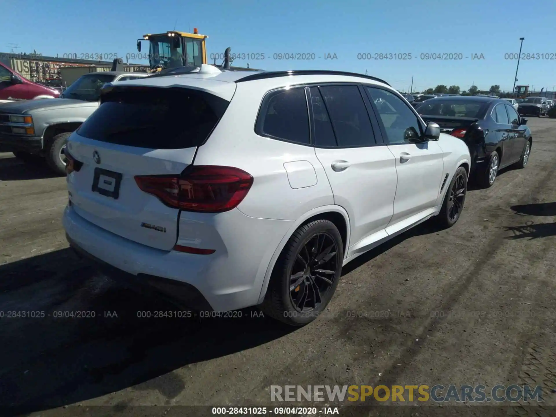 4 Photograph of a damaged car 5UXTS3C52K0Z04885 BMW X3 2019