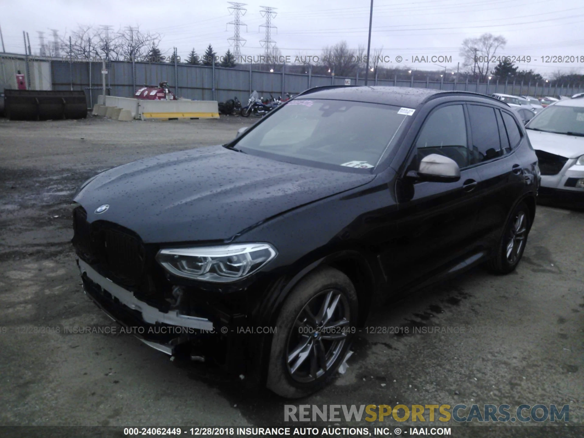 2 Photograph of a damaged car 5UXTS3C52K0Z05003 BMW X3 2019