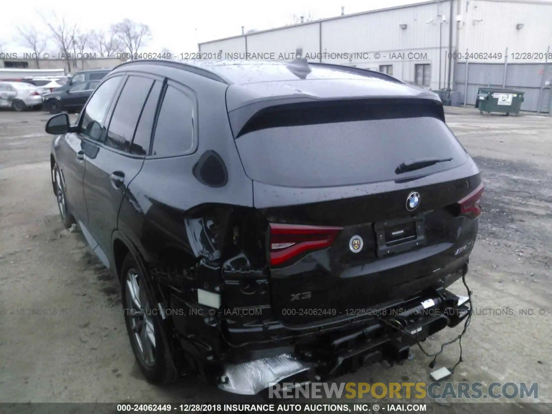 3 Photograph of a damaged car 5UXTS3C52K0Z05003 BMW X3 2019