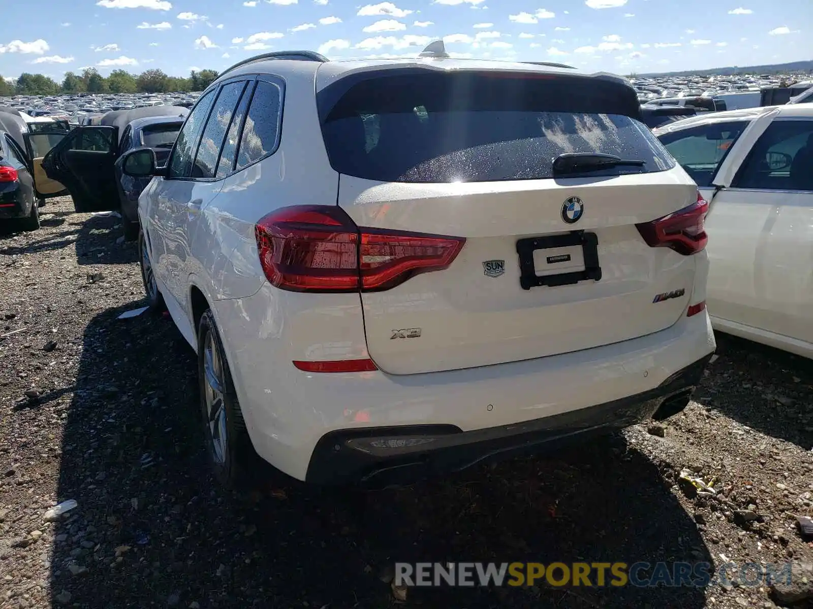 3 Photograph of a damaged car 5UXTS3C52K0Z06930 BMW X3 2019