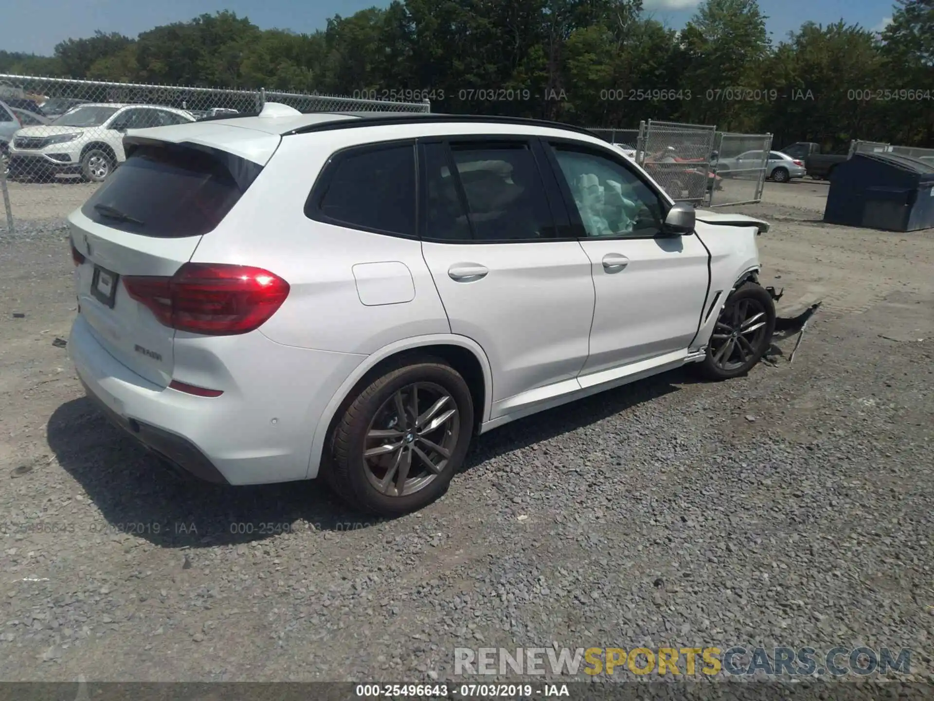 4 Photograph of a damaged car 5UXTS3C52K0Z08547 BMW X3 2019