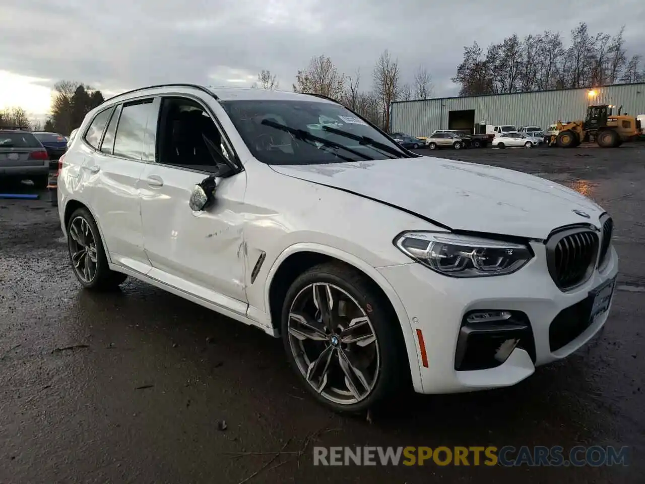 1 Photograph of a damaged car 5UXTS3C52K0Z08984 BMW X3 2019