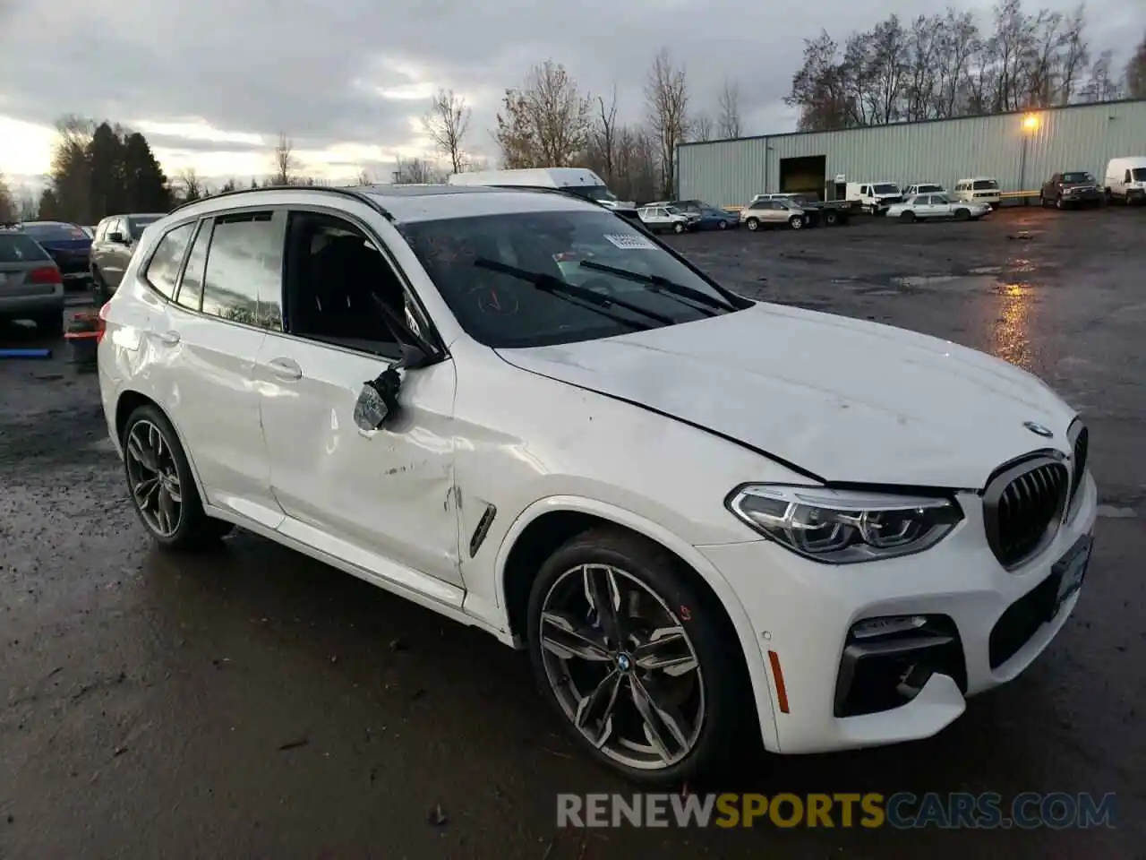 9 Photograph of a damaged car 5UXTS3C52K0Z08984 BMW X3 2019