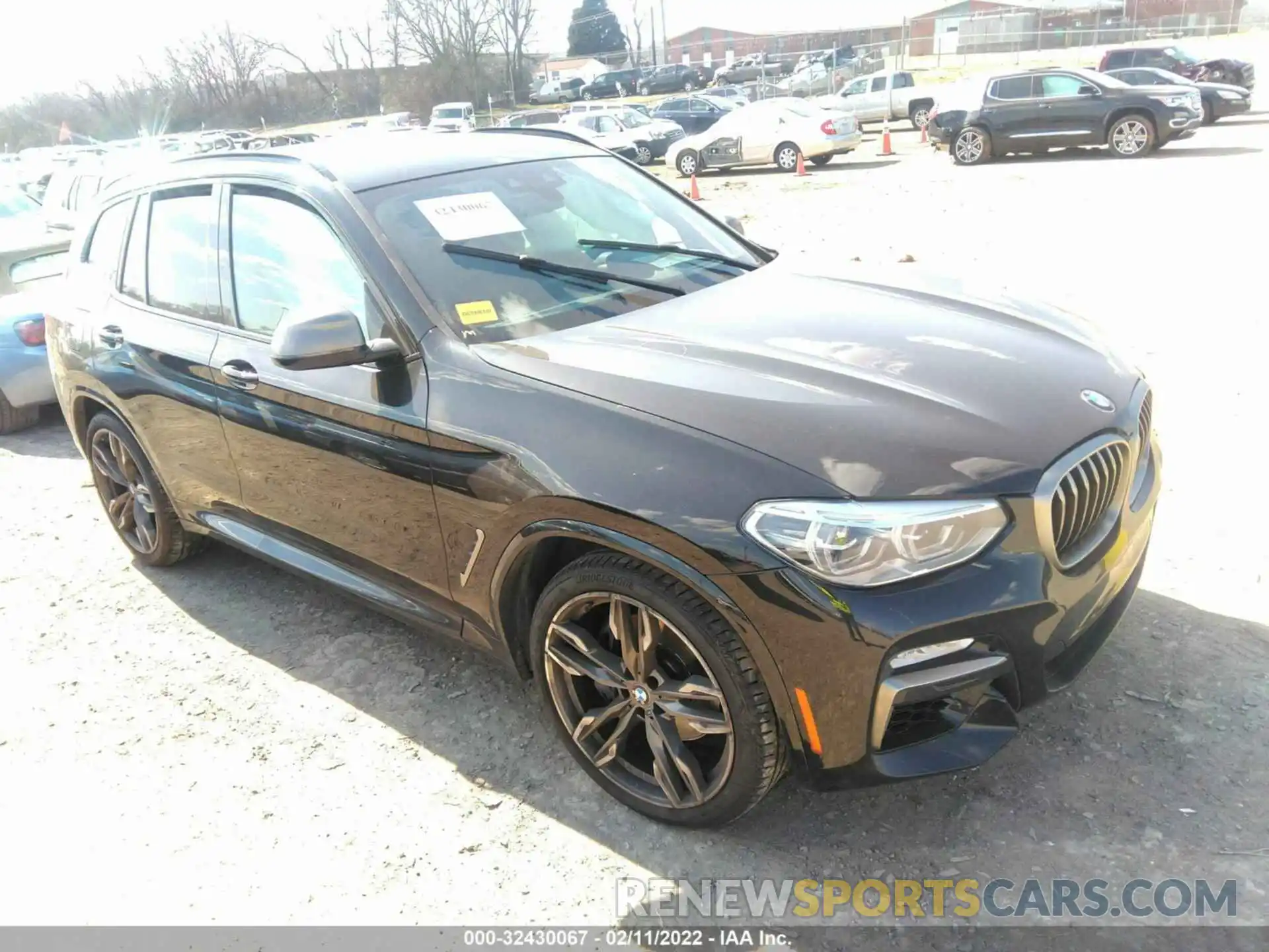 1 Photograph of a damaged car 5UXTS3C52K0Z09651 BMW X3 2019